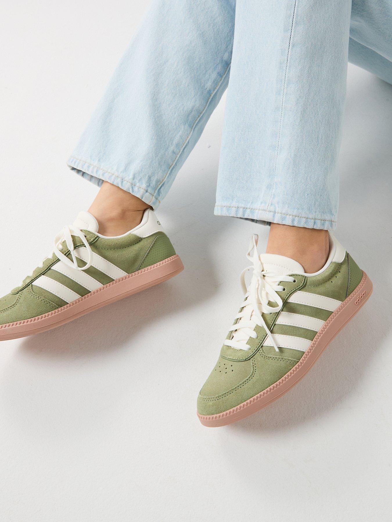 adidas Women's Breaknet Sleek - Green