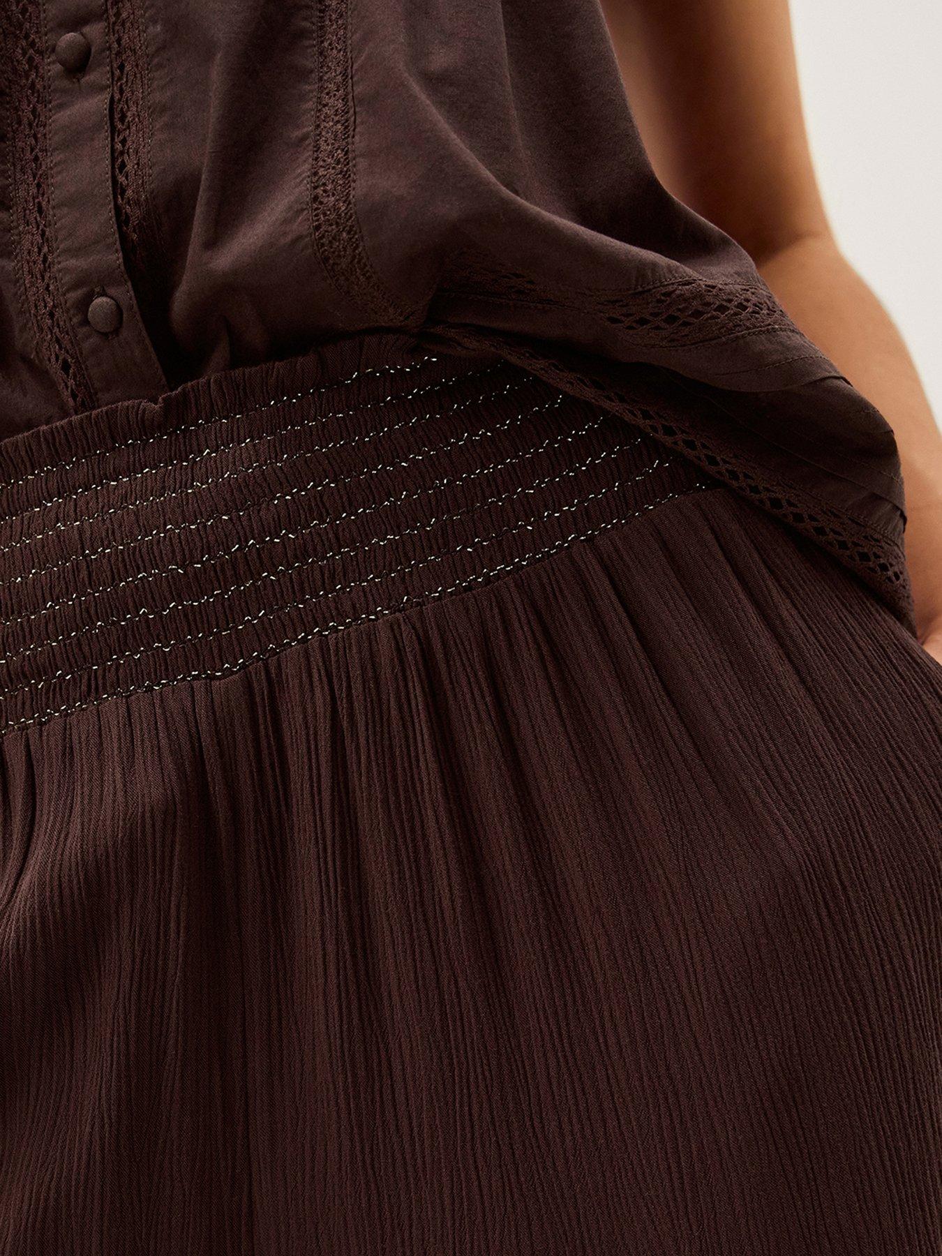 Image 4 of 5 of Monsoon Reese Trousers - Brown
