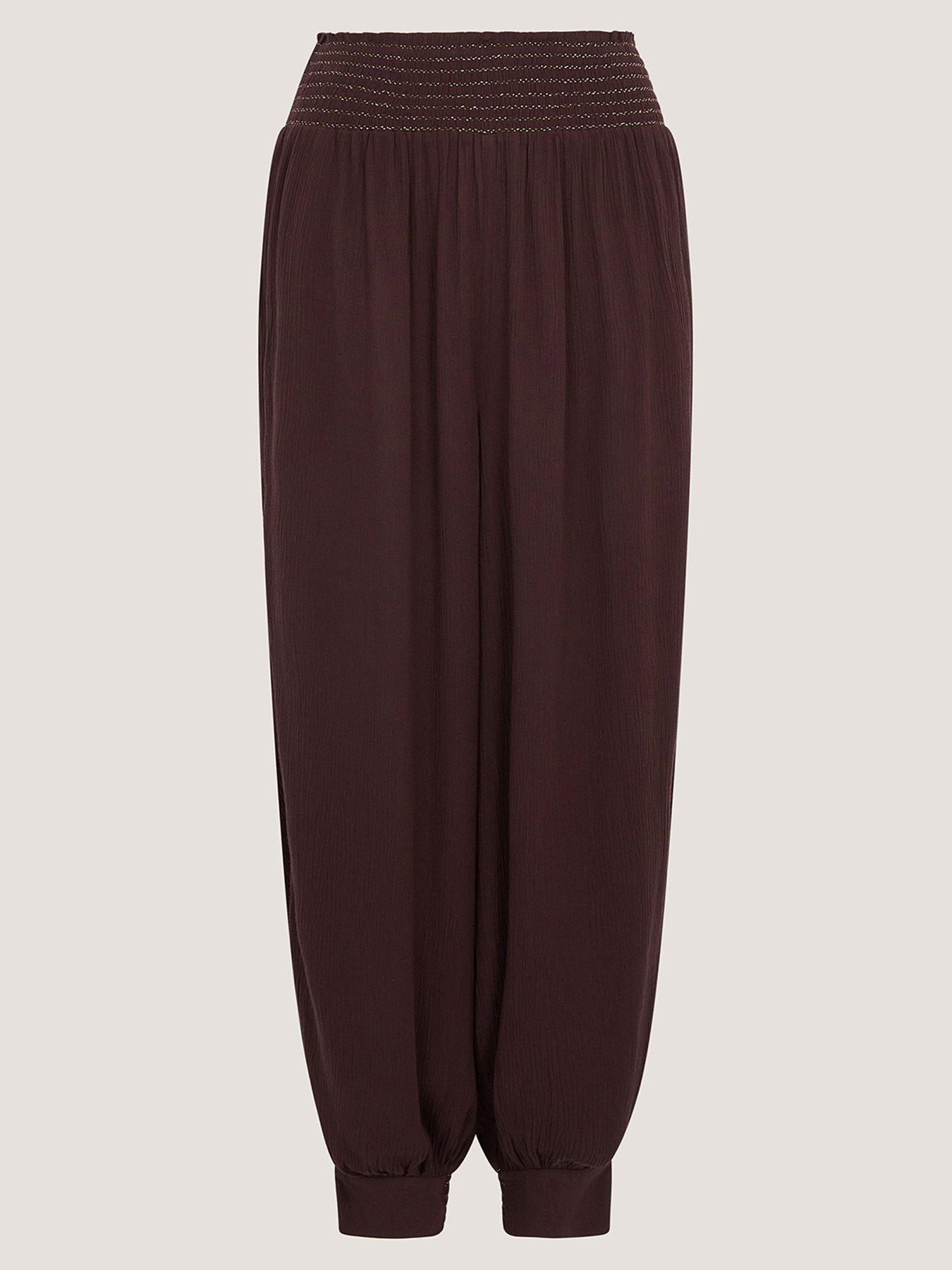 Image 5 of 5 of Monsoon Reese Trousers - Brown