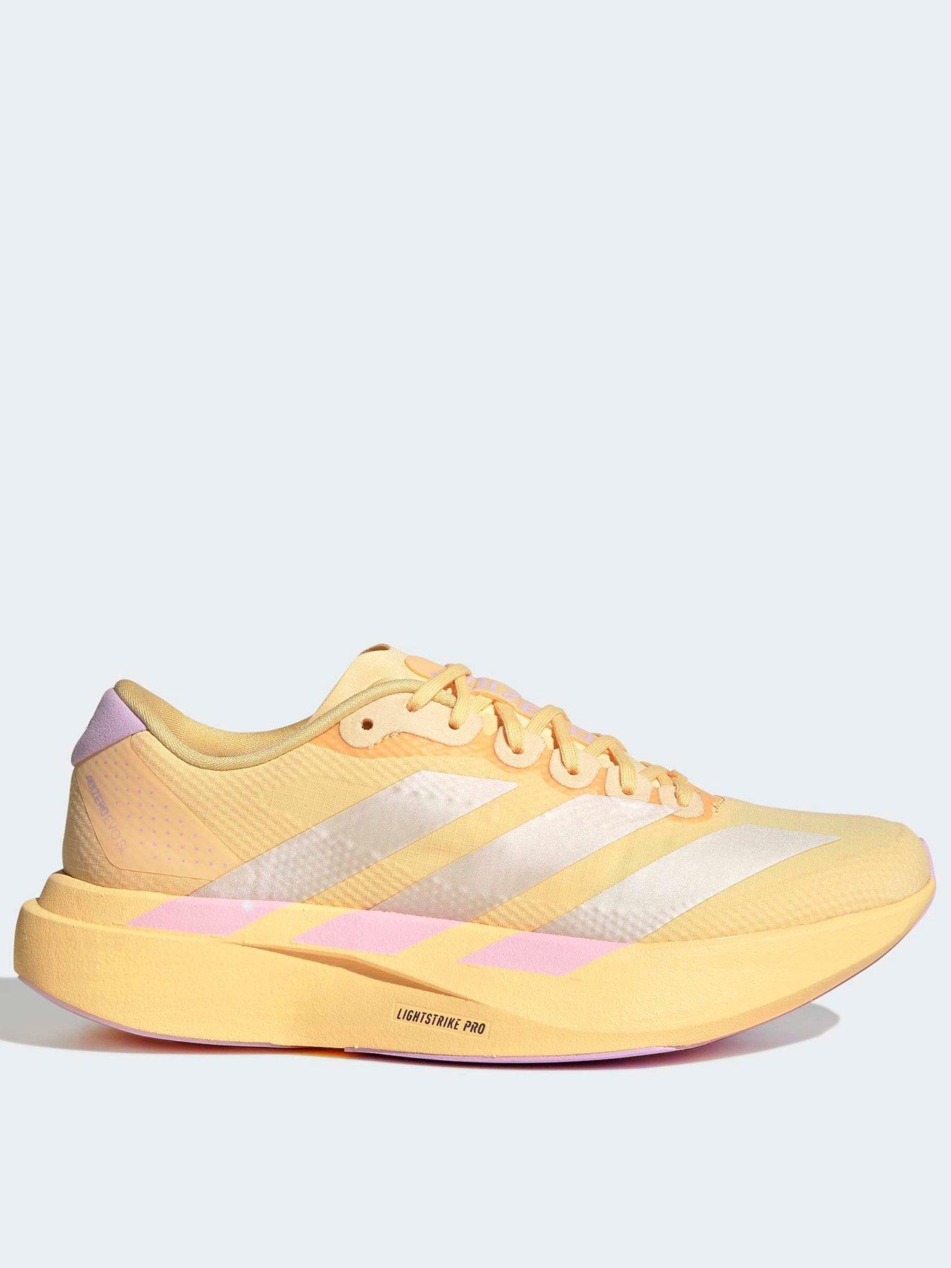 adidas Women's Running Adizero Evo Sloven Trainers - Orange