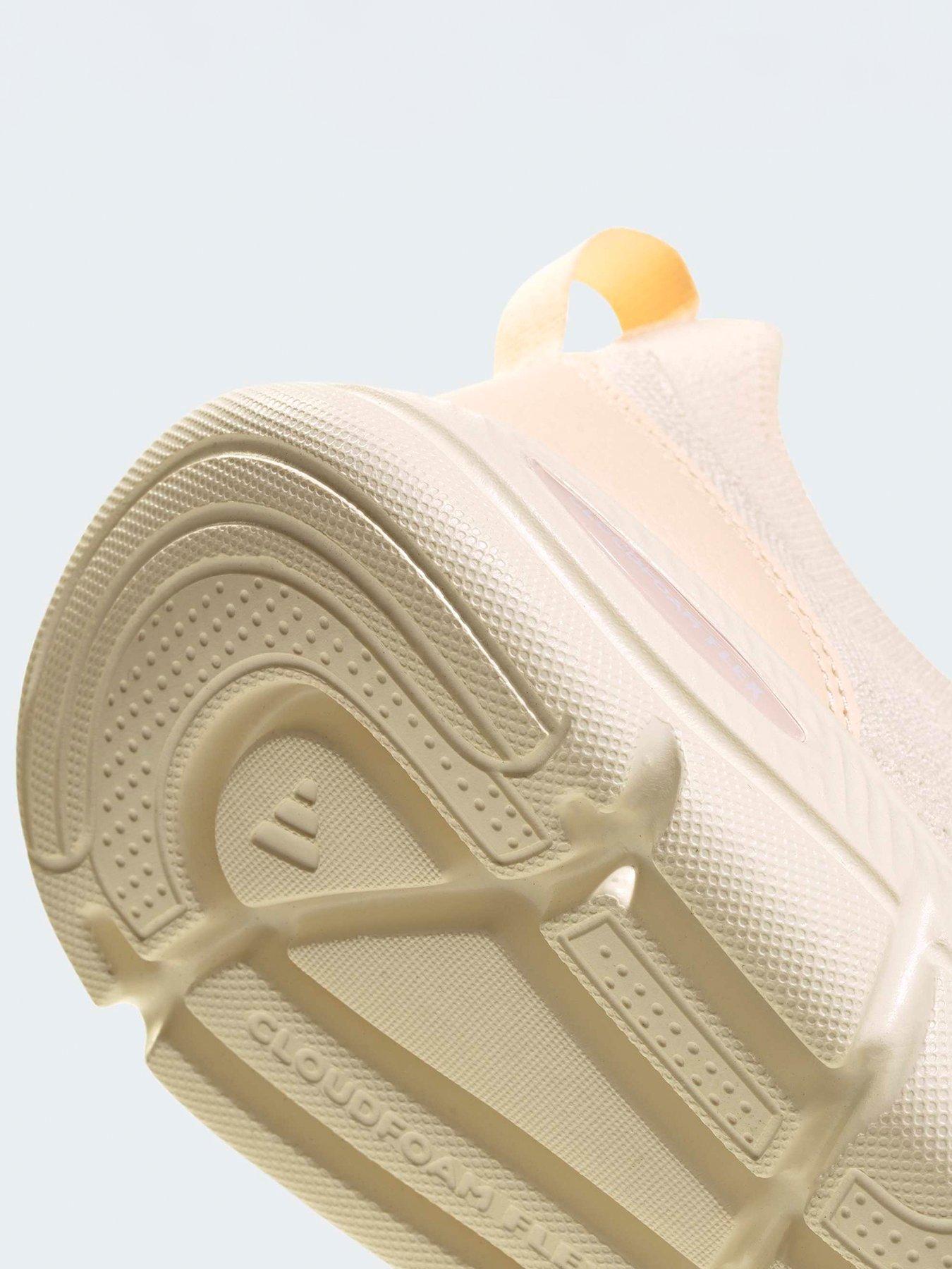 Image 5 of 6 of adidas Women's Cloudfoam Flex Sock Trainers- White / Off White / Sand Strata