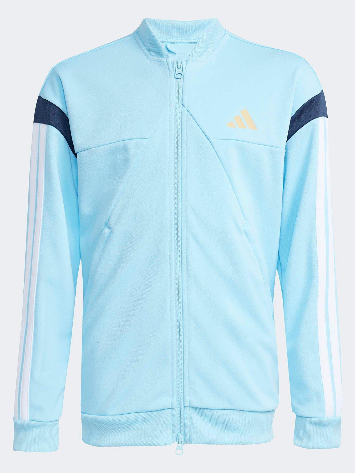 Image 2 of 7 of adidas Sportswear Junior Unisex House Of Tiro Tracktop - Blue