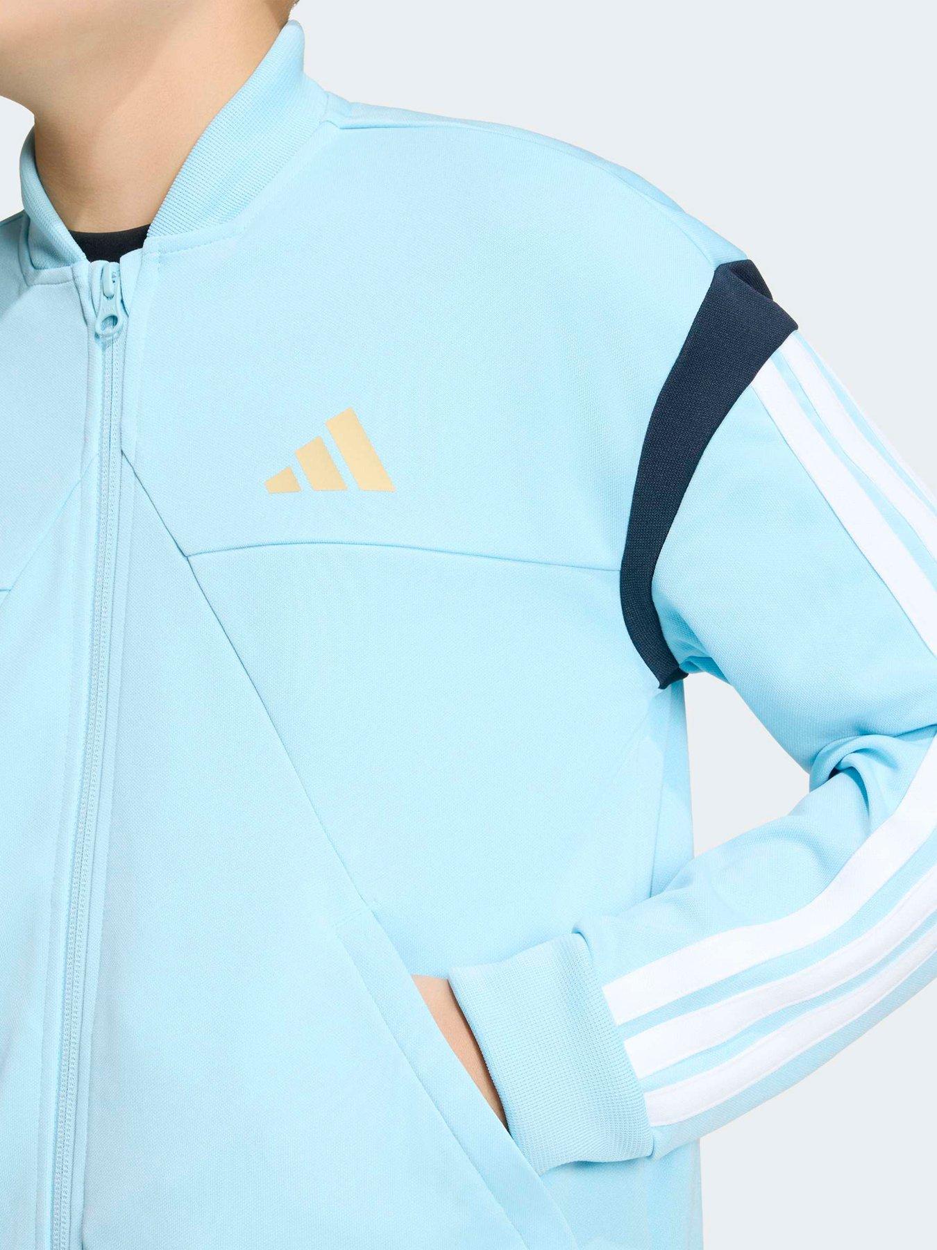 Image 5 of 7 of adidas Sportswear Junior Unisex House Of Tiro Tracktop - Blue