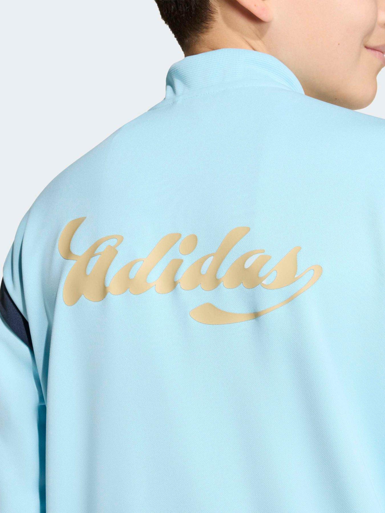 Image 6 of 7 of adidas Sportswear Junior Unisex House Of Tiro Tracktop - Blue