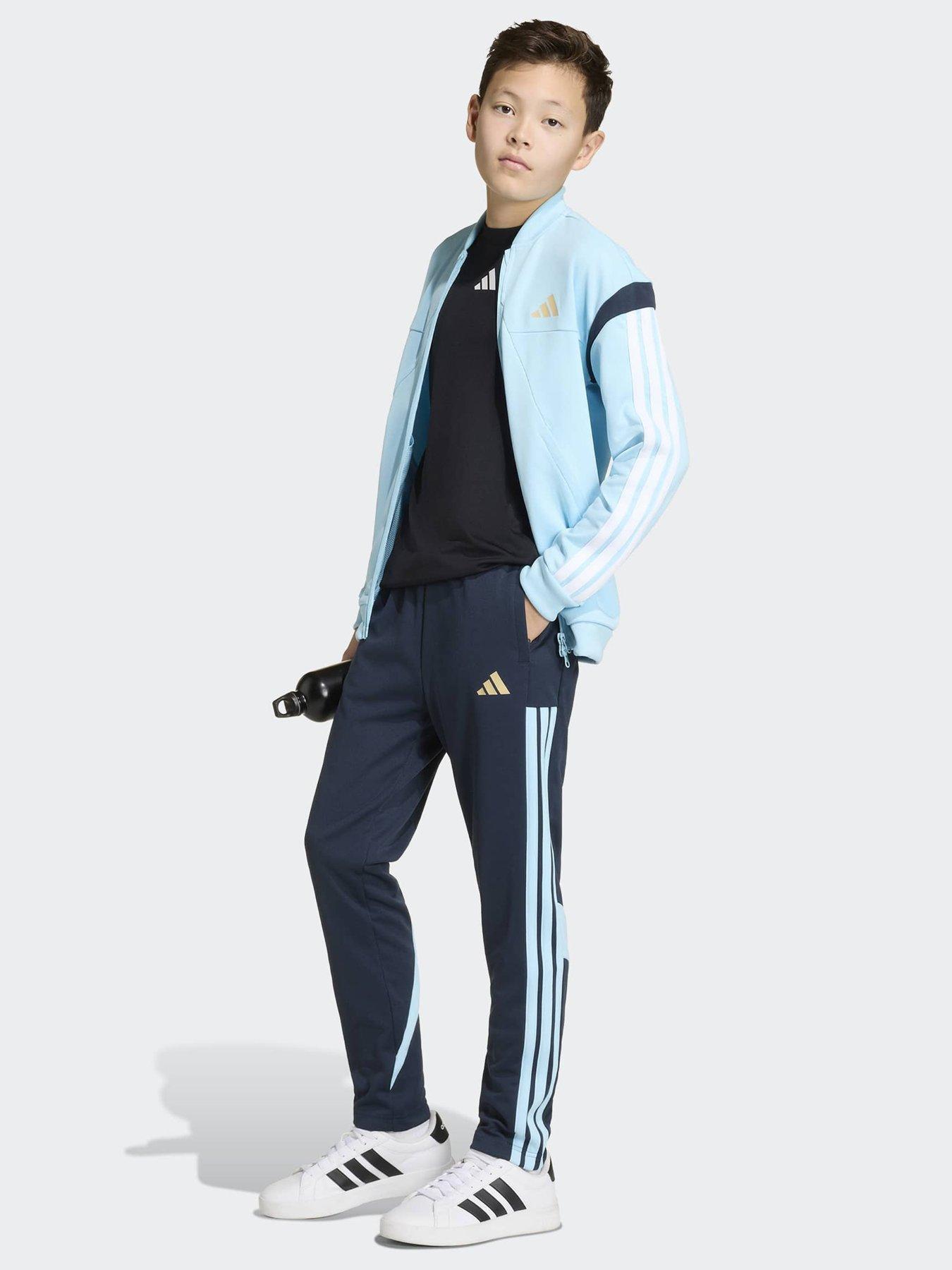 Image 7 of 7 of adidas Sportswear Junior Unisex House Of Tiro Tracktop - Blue