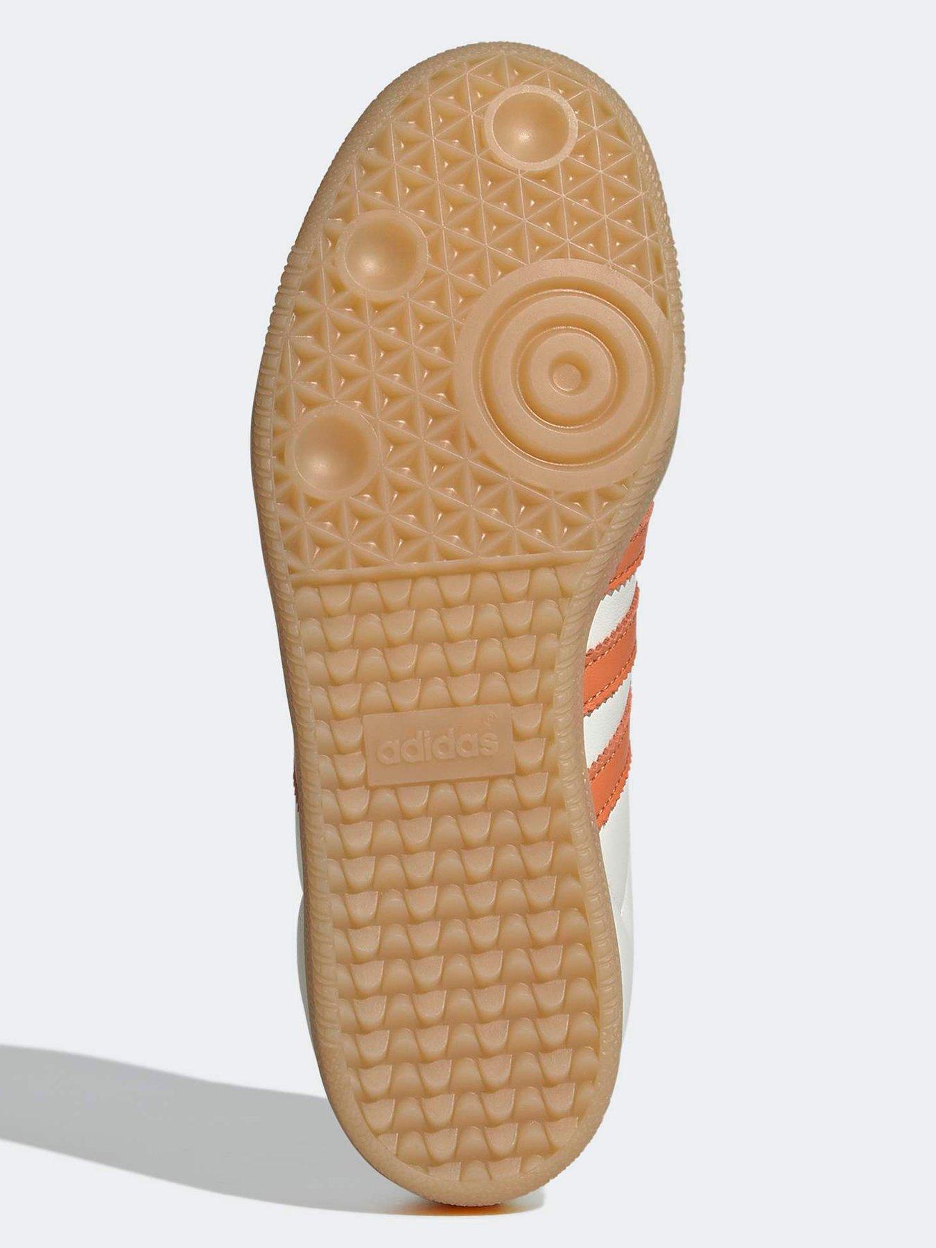 Image 6 of 7 of adidas Women's OG&nbsp;Samba Trainers - White/Orange
