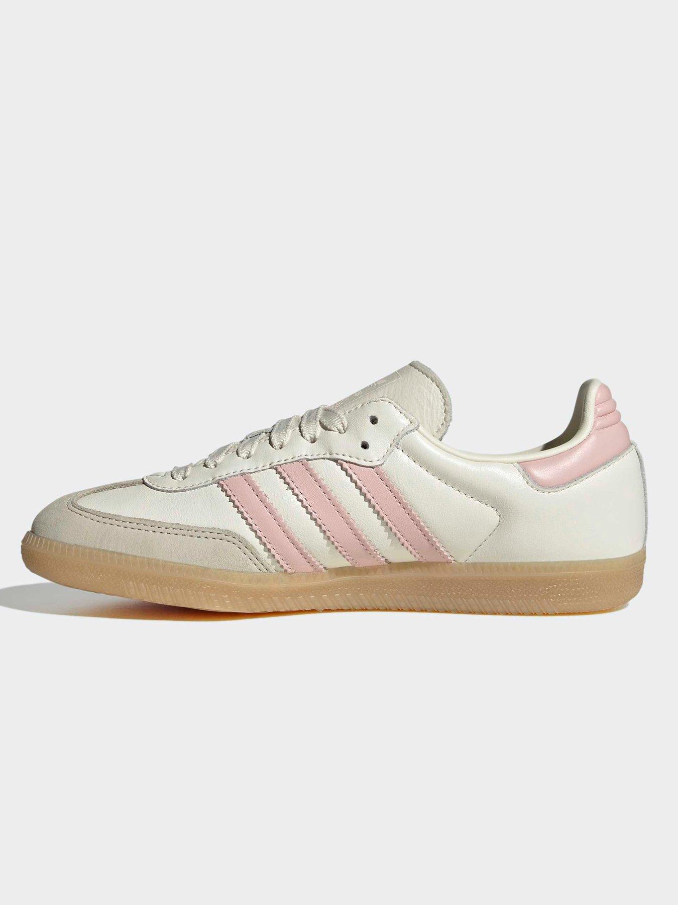 adidas gazelle silver green womens adidas Samba Jane Cloud White Pink (Women's) main image 0
