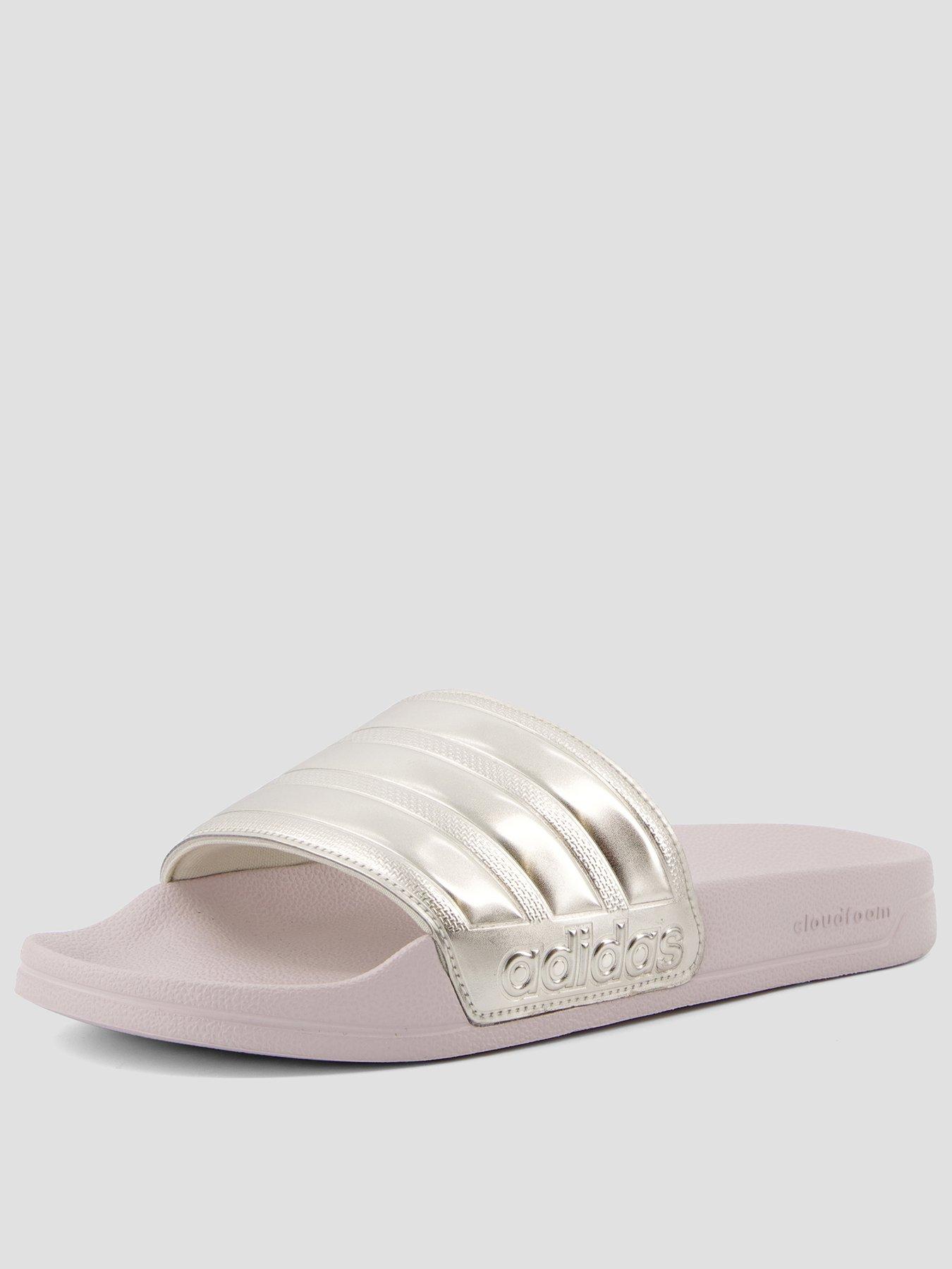 Adidas Sportswear Women'S Adilette Shower Sliders - Purple
