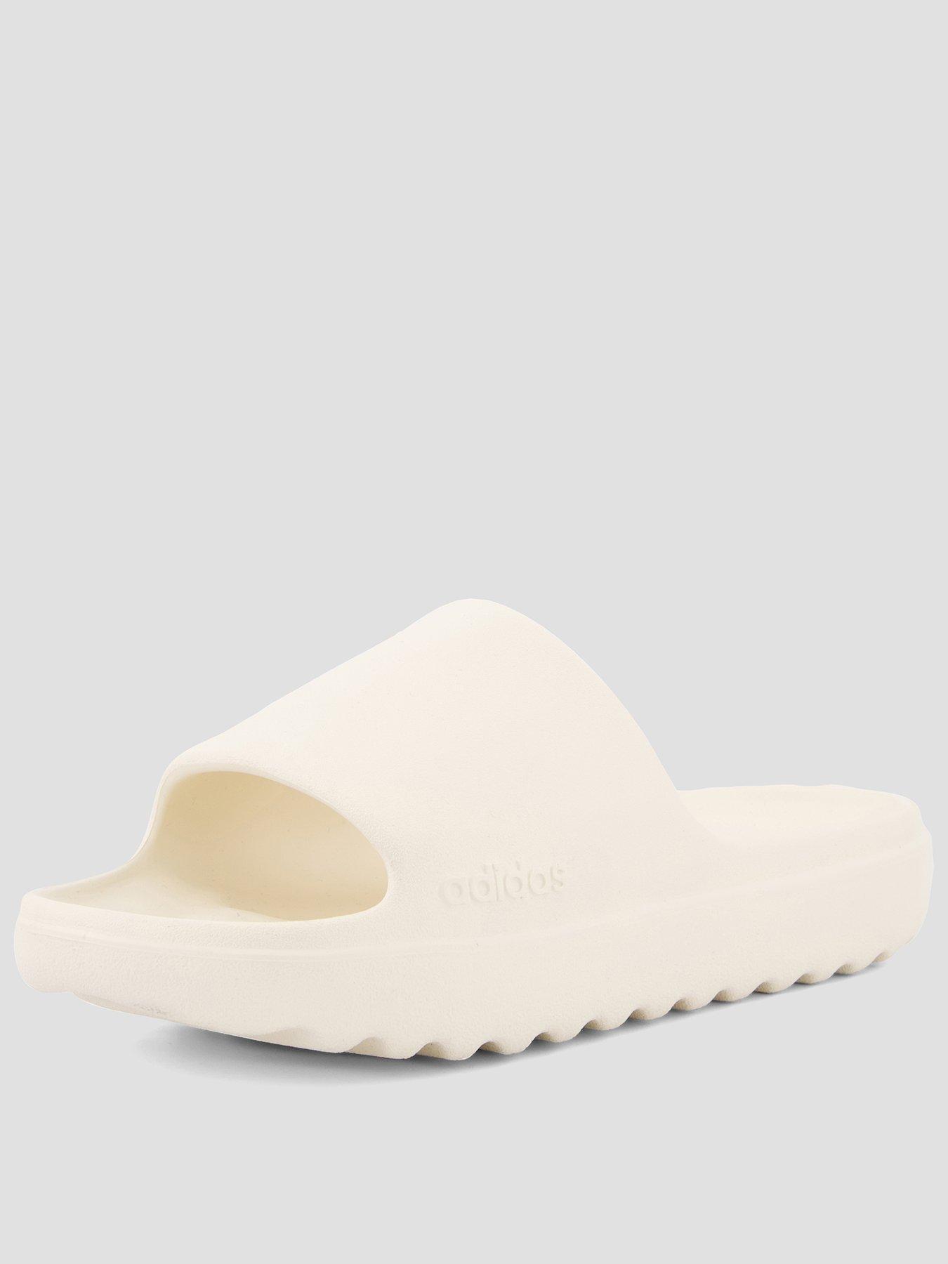 adidas Sportswear Women's Adilette Lumia Sliders, Wonwhi/Wonwhi/Wonwhi, Size 7, Women