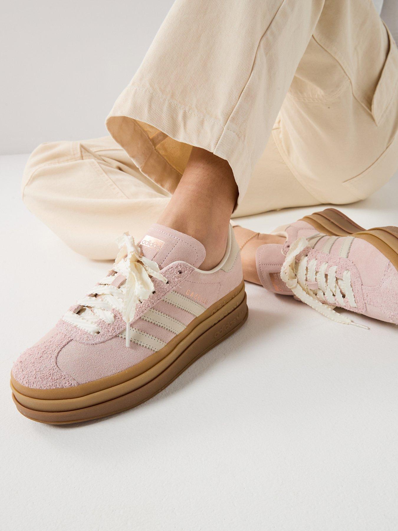 adidas gazelle silver green womens Gazelle Stack – WOODstack main image 0
