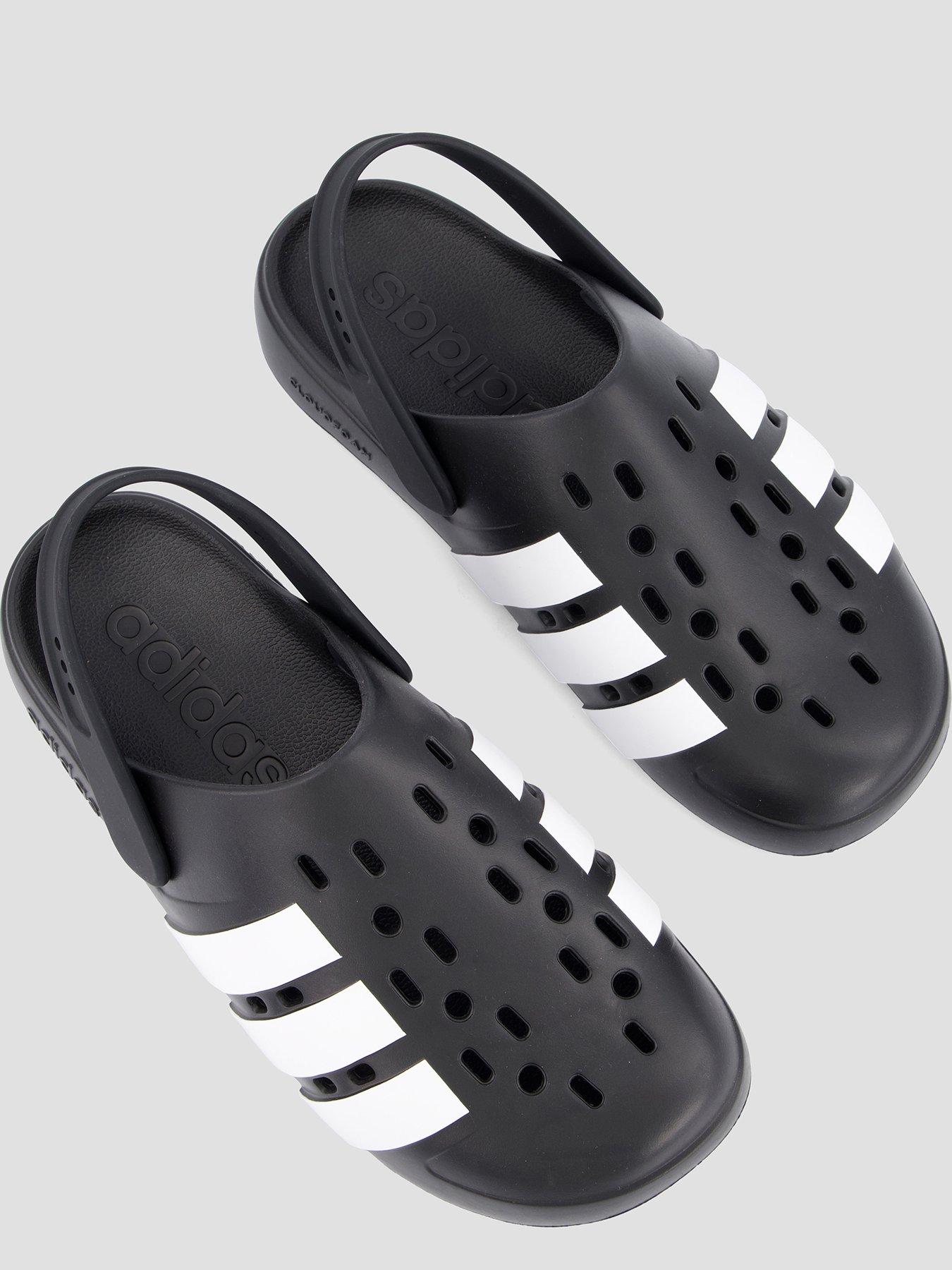 Image 3 of 7 of adidas Sportswear Unisex Adilette Clogs 2.0 - Black