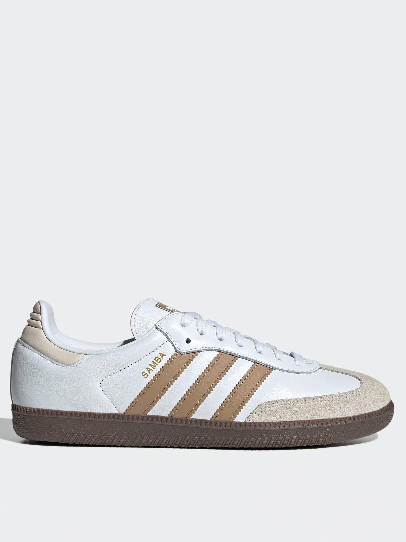 Image 1 of 6 of adidas Originals Unisex OG Samba Trainers - Brown/White