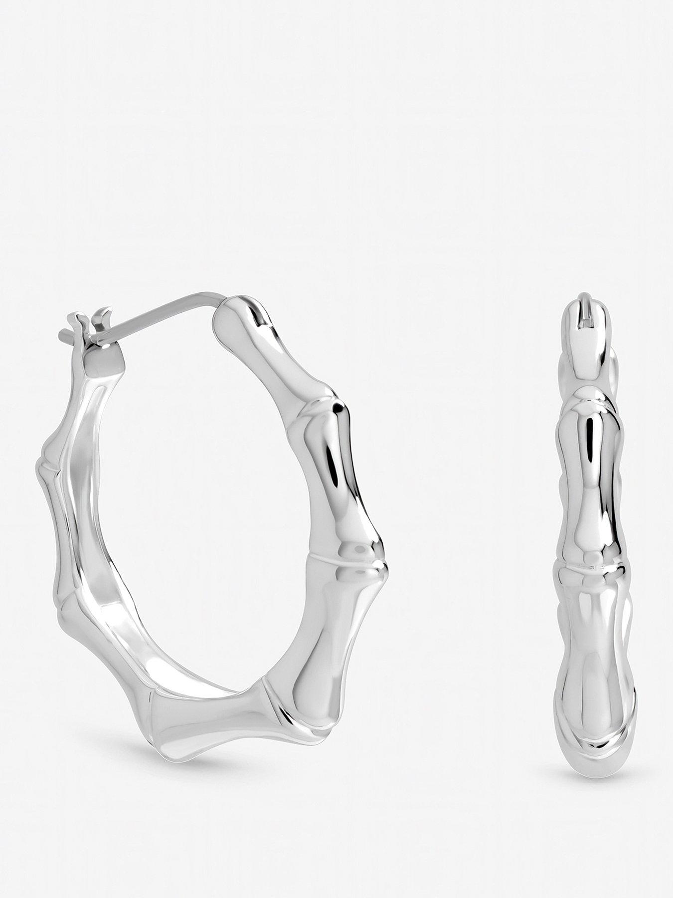 Inicio Polished Bamboo Hoops