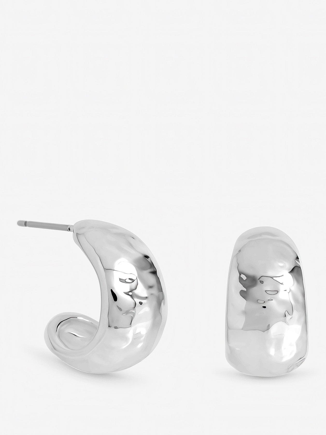 Inicio Inicio Molten Hoop Earrings