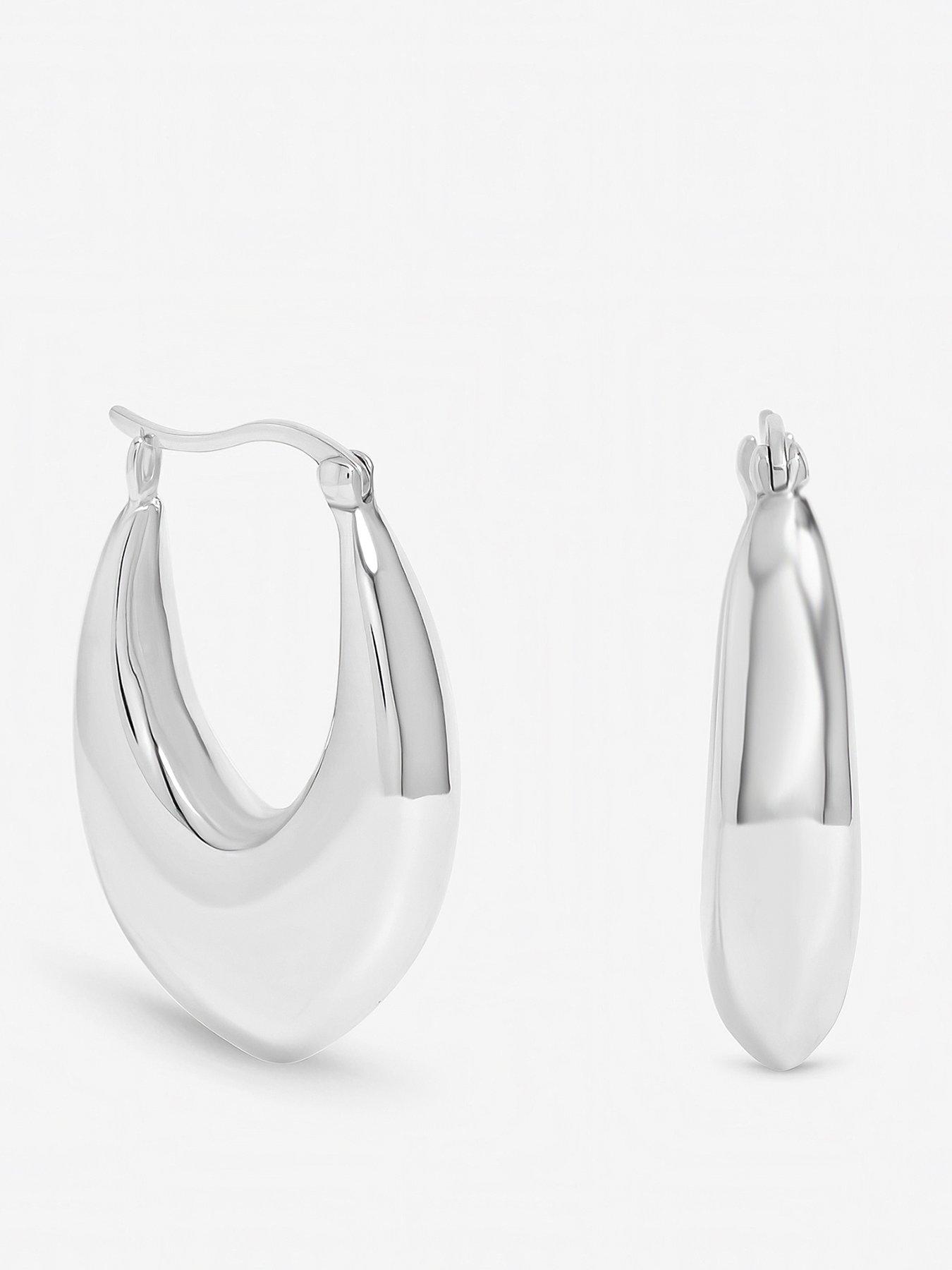 Inicio Chunky Curved Creole Hoops