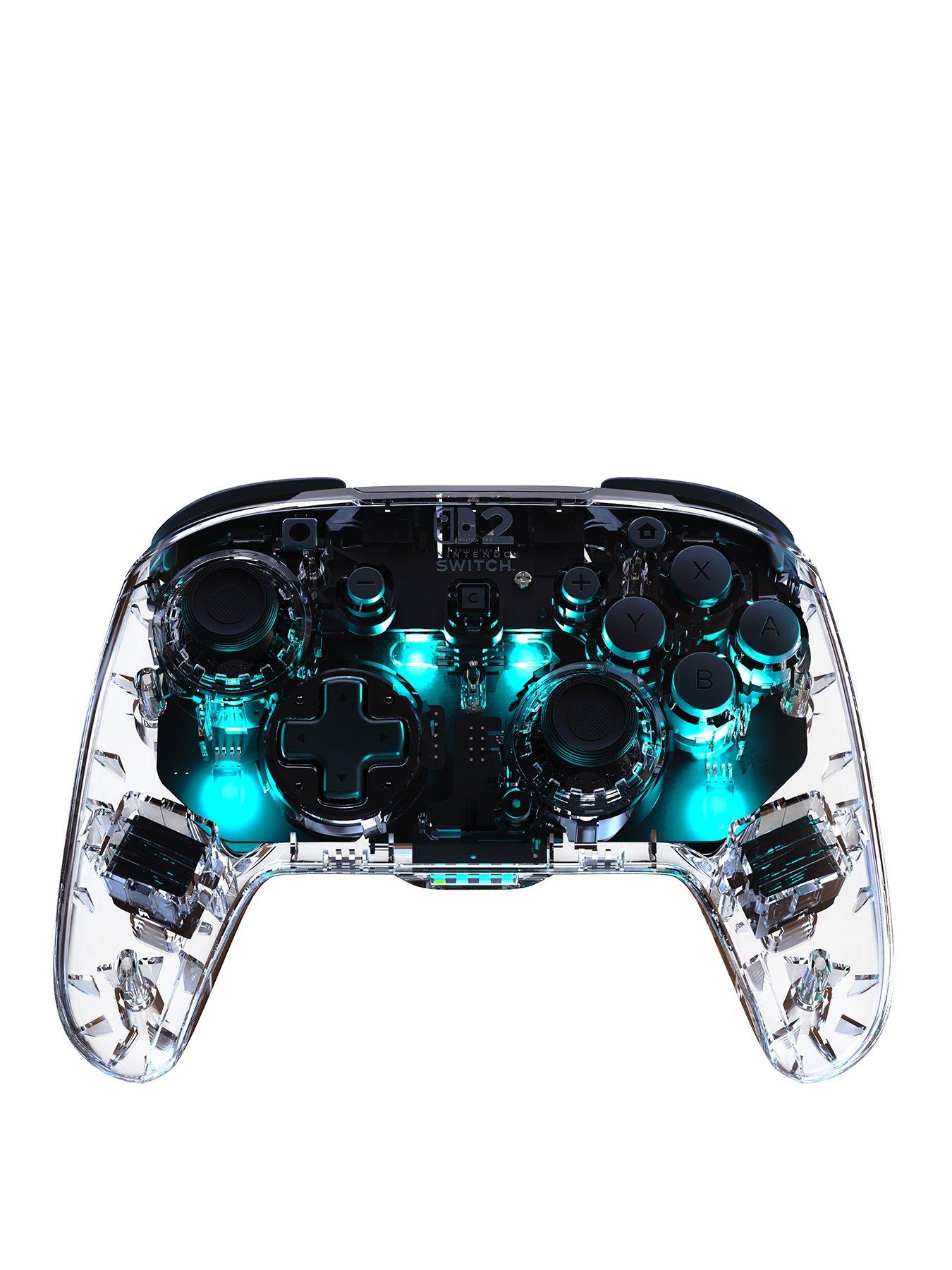 Image 1 of 7 of Turtle Beach Afterglow Wireless Controller - Clear for Switch 2