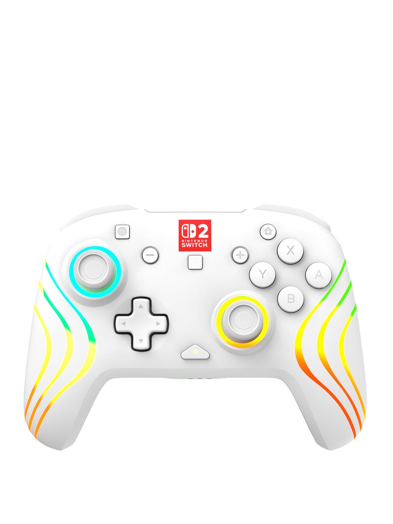 Image 1 of 8 of Turtle Beach Afterglow Wave Wireless Controller - White for Switch 2