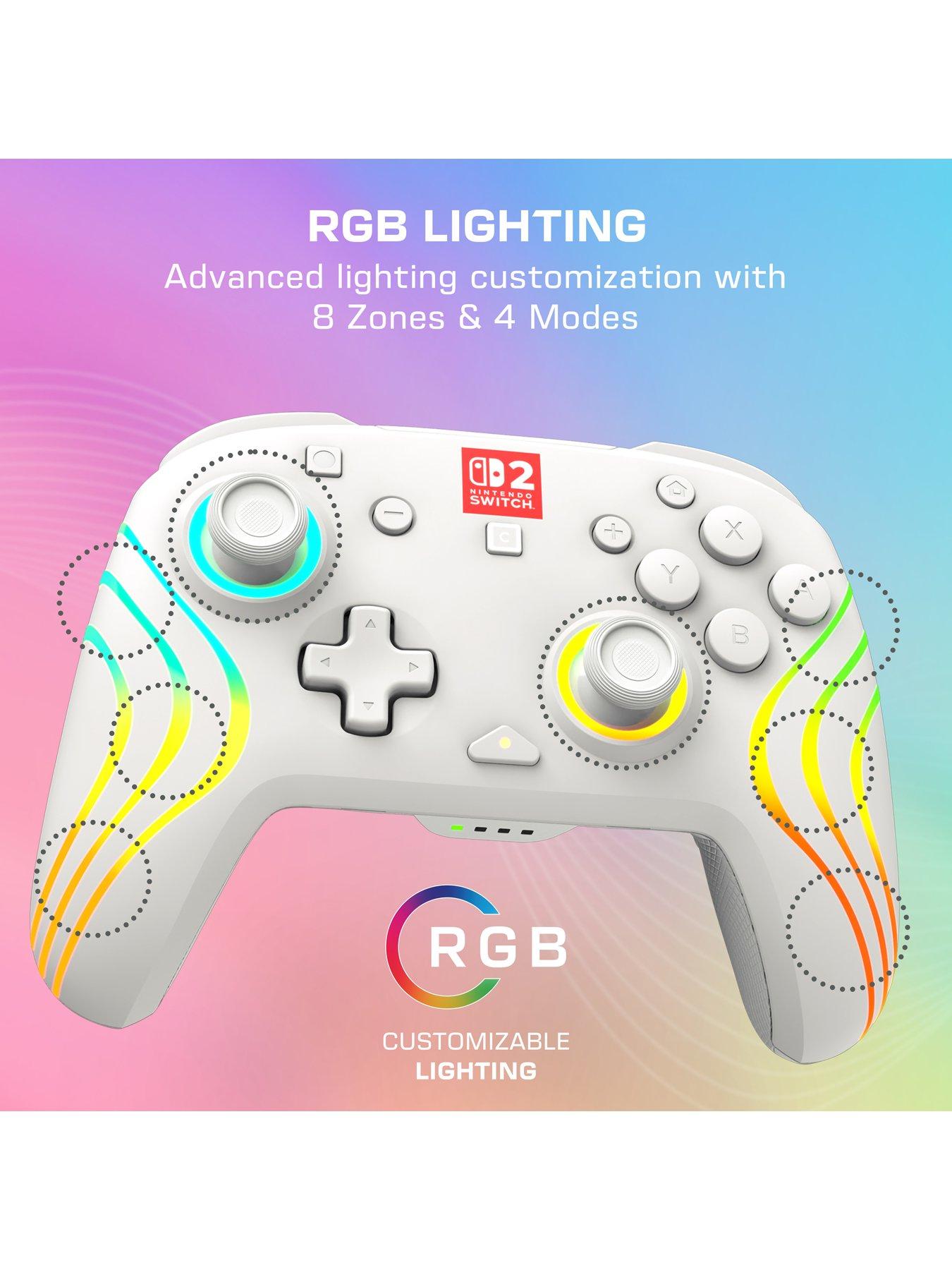 Image 5 of 8 of Turtle Beach Afterglow Wave Wireless Controller - White for Switch 2