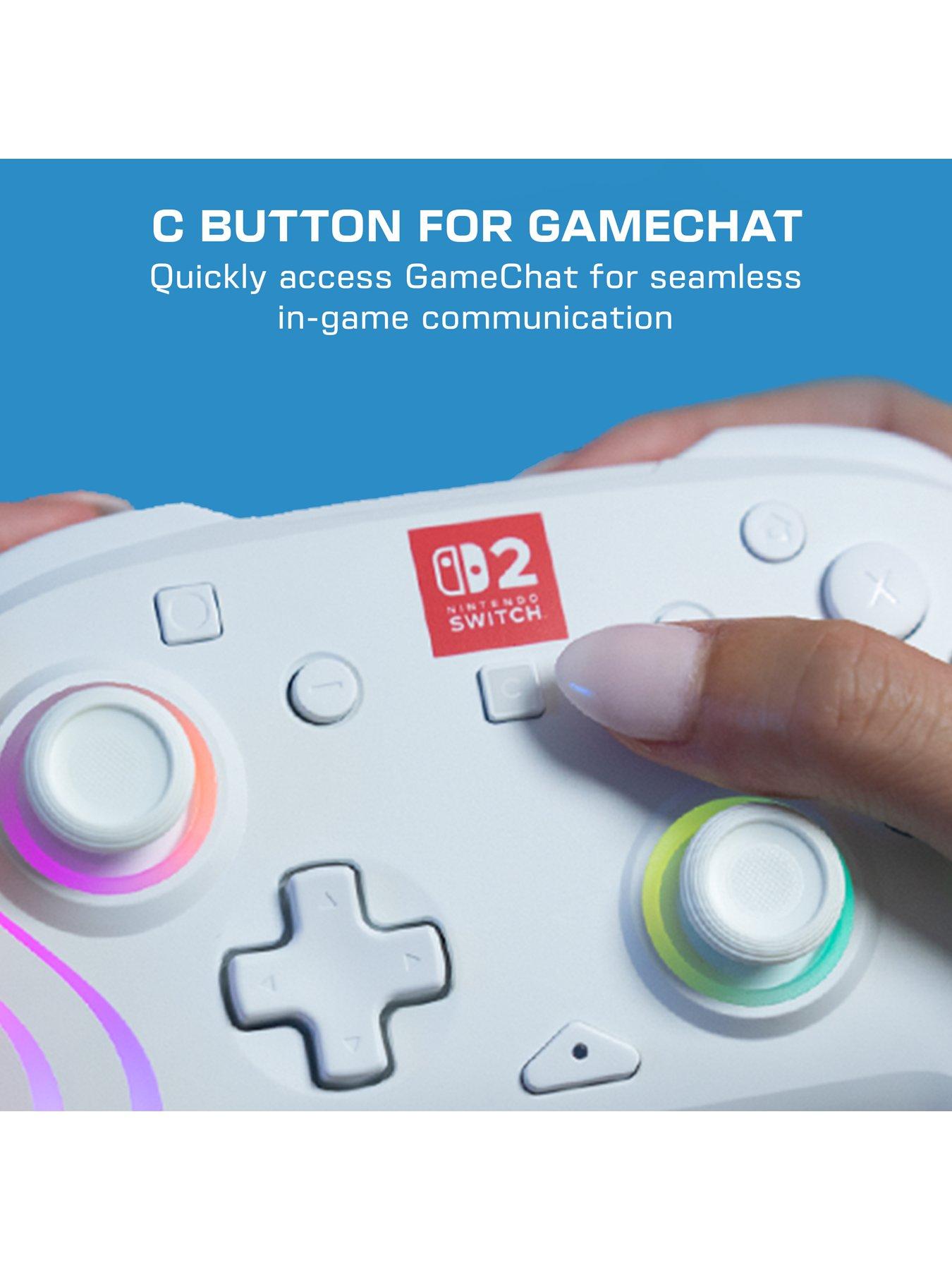 Image 6 of 8 of Turtle Beach Afterglow Wave Wireless Controller - White for Switch 2