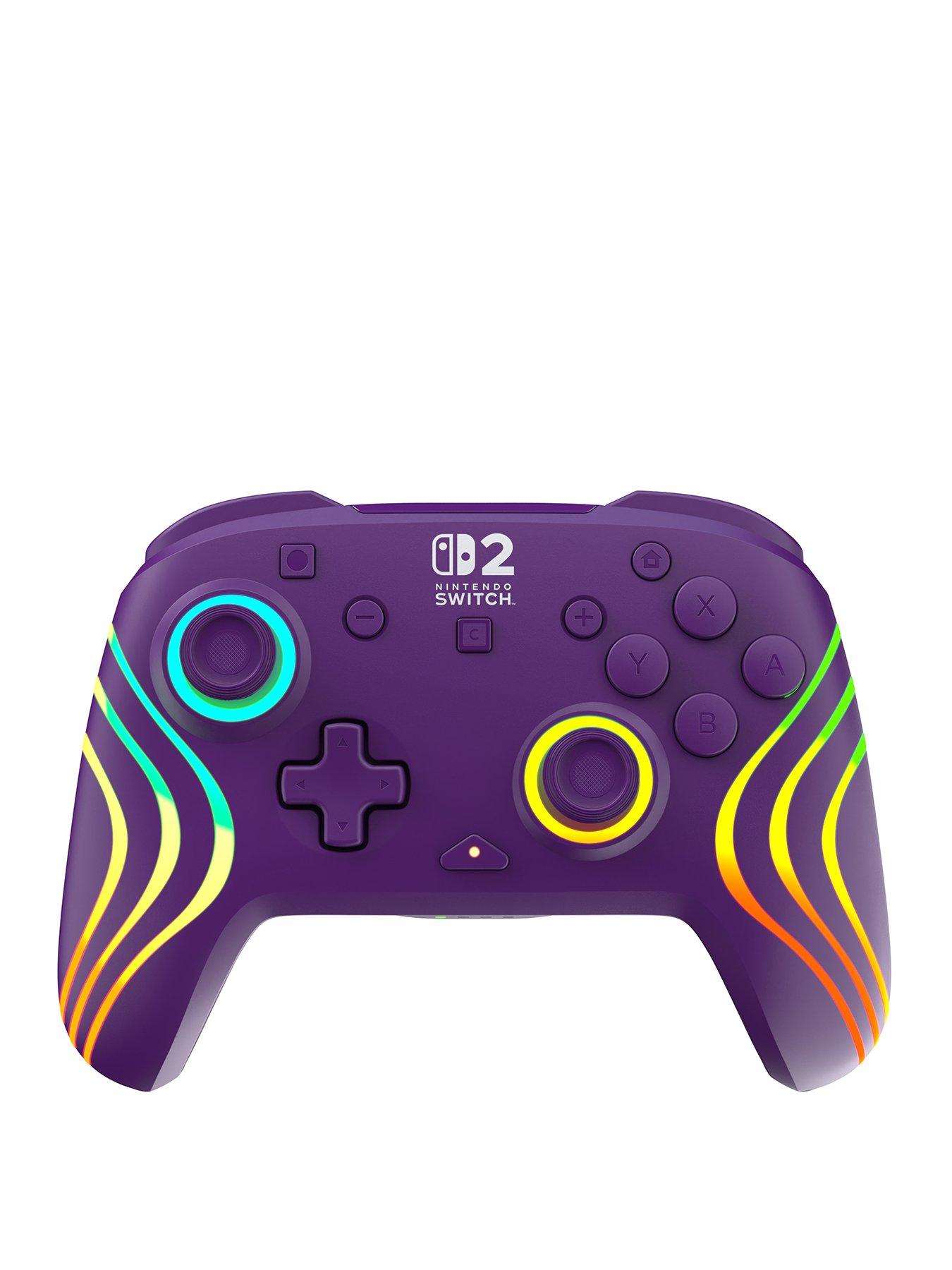 Image 1 of 8 of Turtle Beach Afterglow Wave Wireless Controller - Purple for Switch 2