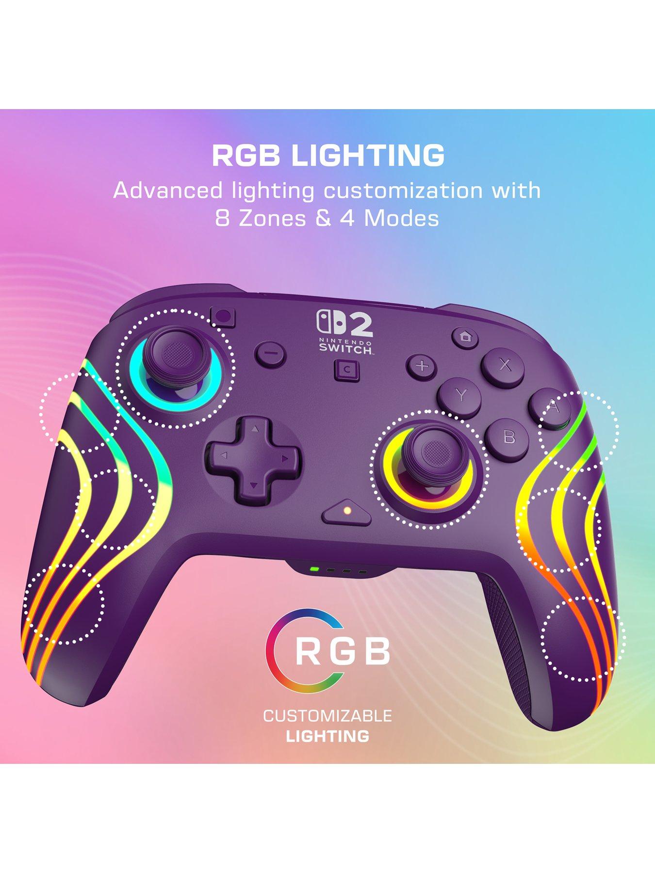 Image 5 of 8 of Turtle Beach Afterglow Wave Wireless Controller - Purple for Switch 2