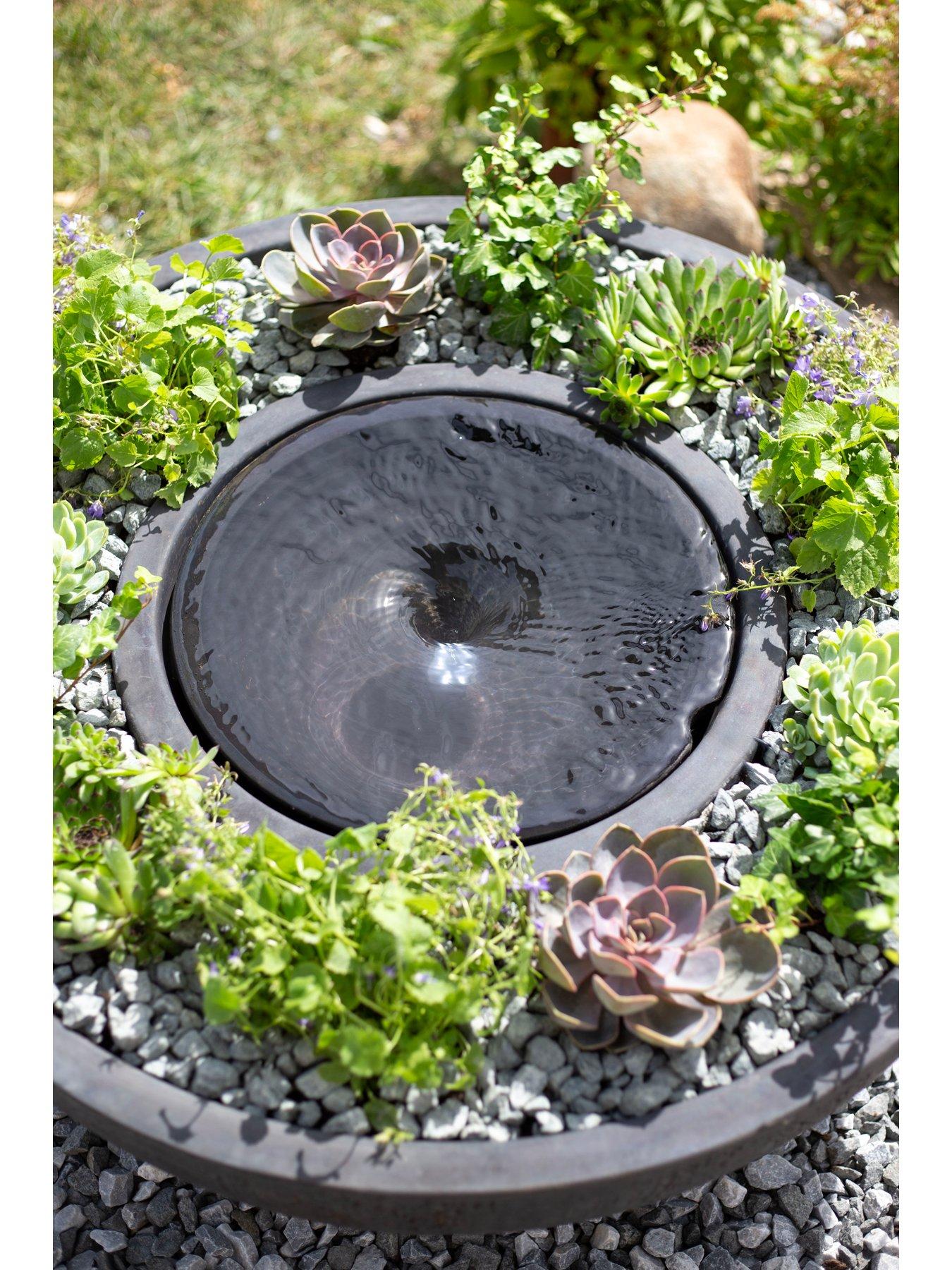 Easy Fountain Vortex Pool With Planter Incl Leds | Very