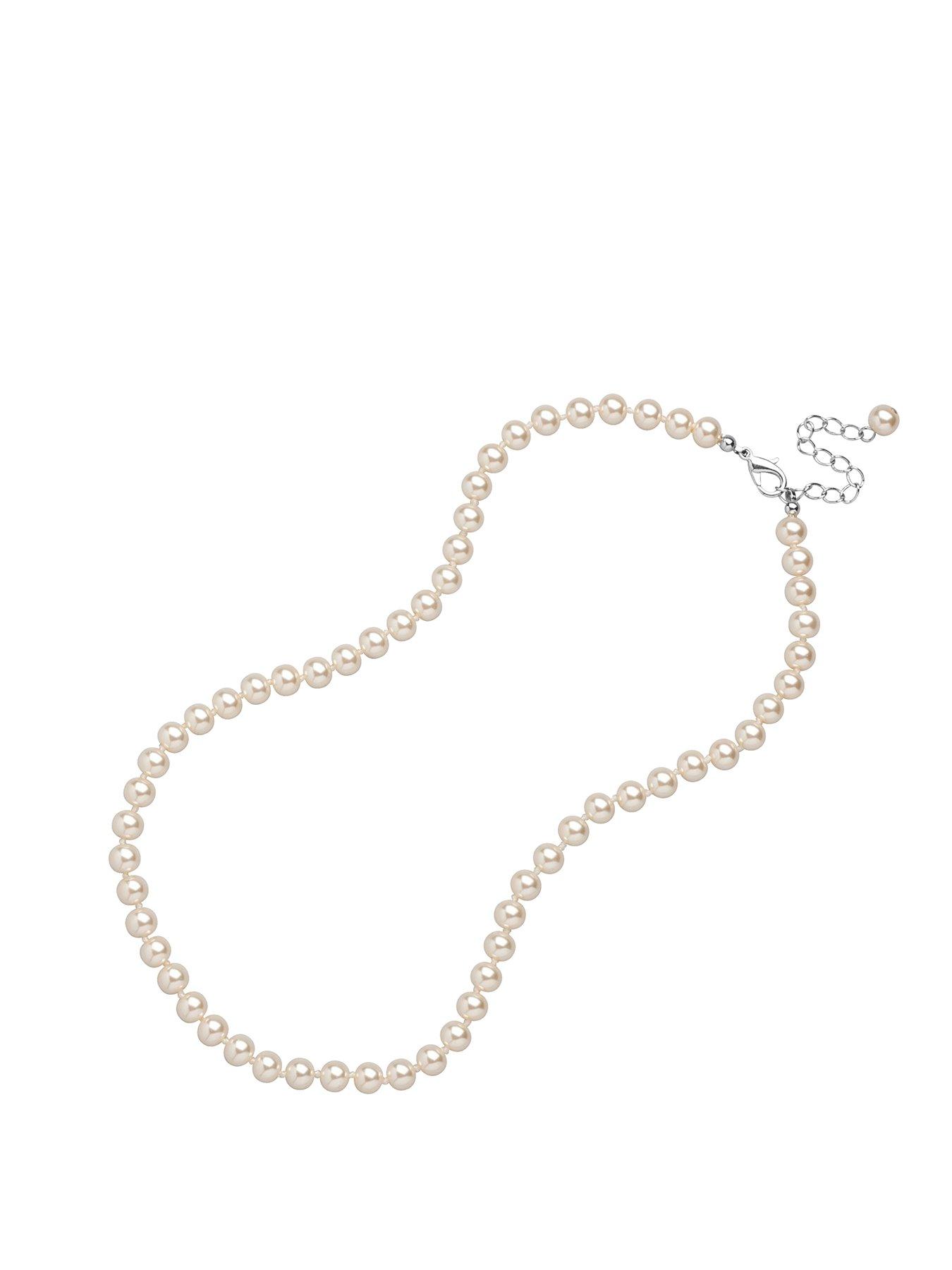 Jon Richard Jon Richard Cream Pearl Necklace
