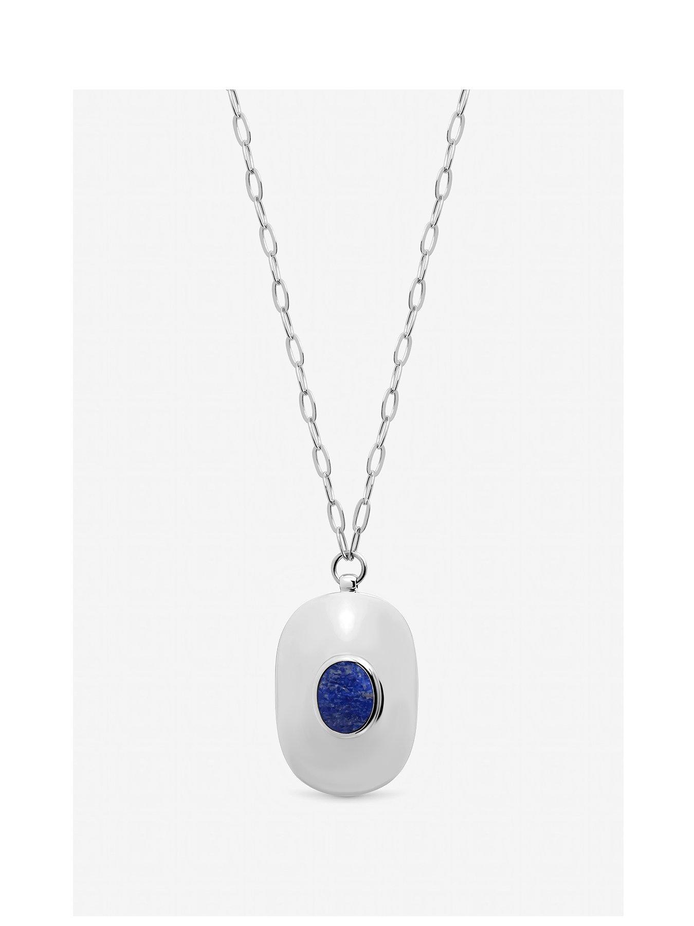 Inicio Inicio Large Turquoise Polished Pendant - Gift Pouch