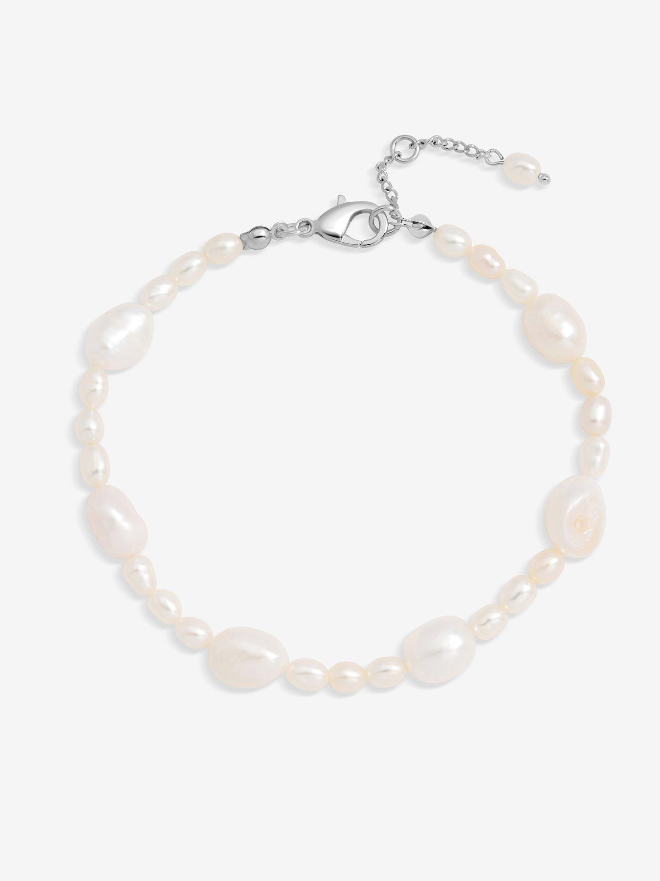 Image 2 of 3 of Jon Richard Gold Plated Real Freshwater Pearl Bracelet