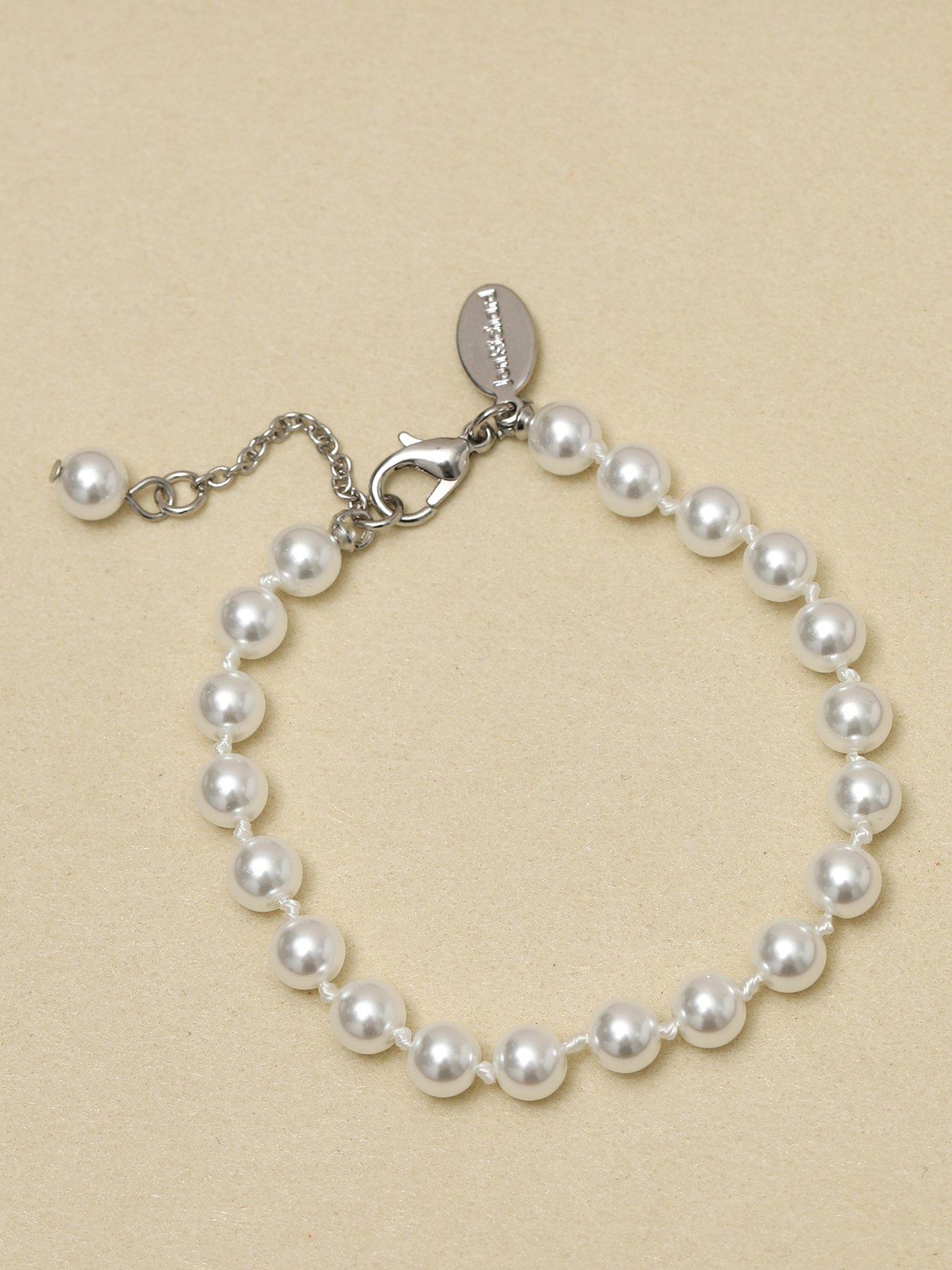 Jon Richard Jon Richard White Pearl White Bracelet