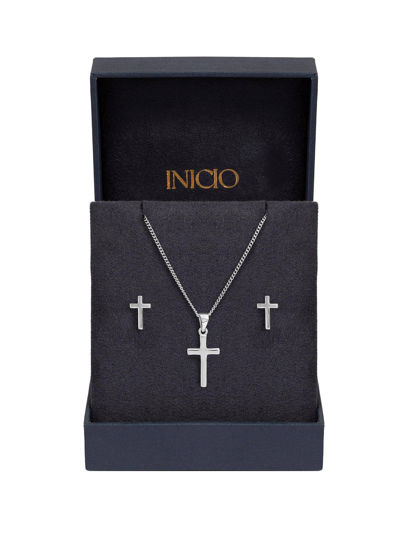 Inicio Inicio Polished Cross Set - Gift Box