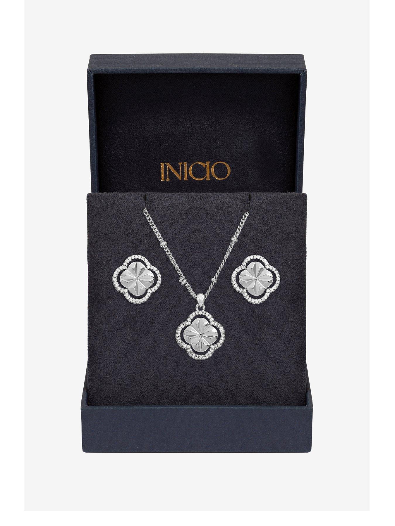 Inicio Inicio Diamond Cut Clover Set - Gift Box