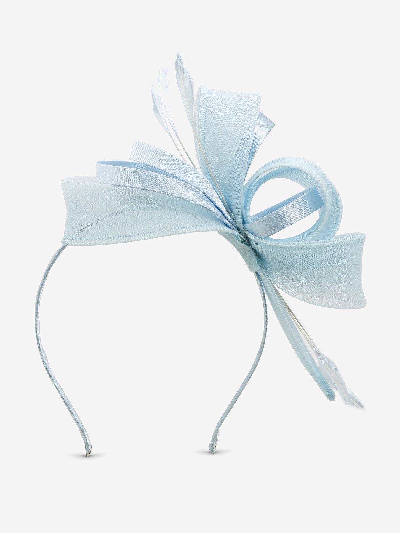 Jon Richard Meduim Sky Blue Fascinator Headband