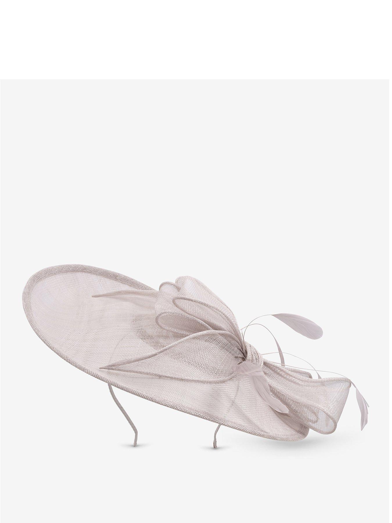 Jon Richard Mink Large Bow Hat Fascinator