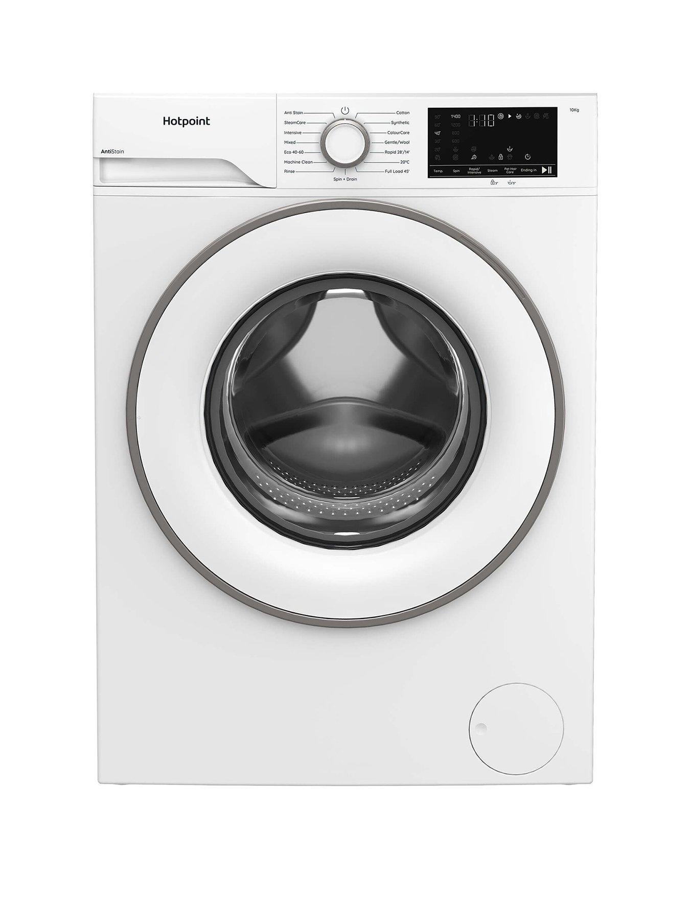 Hotpoint AntiStain H101ANTISTAINUK 10kg Washing Machine with Steam - White