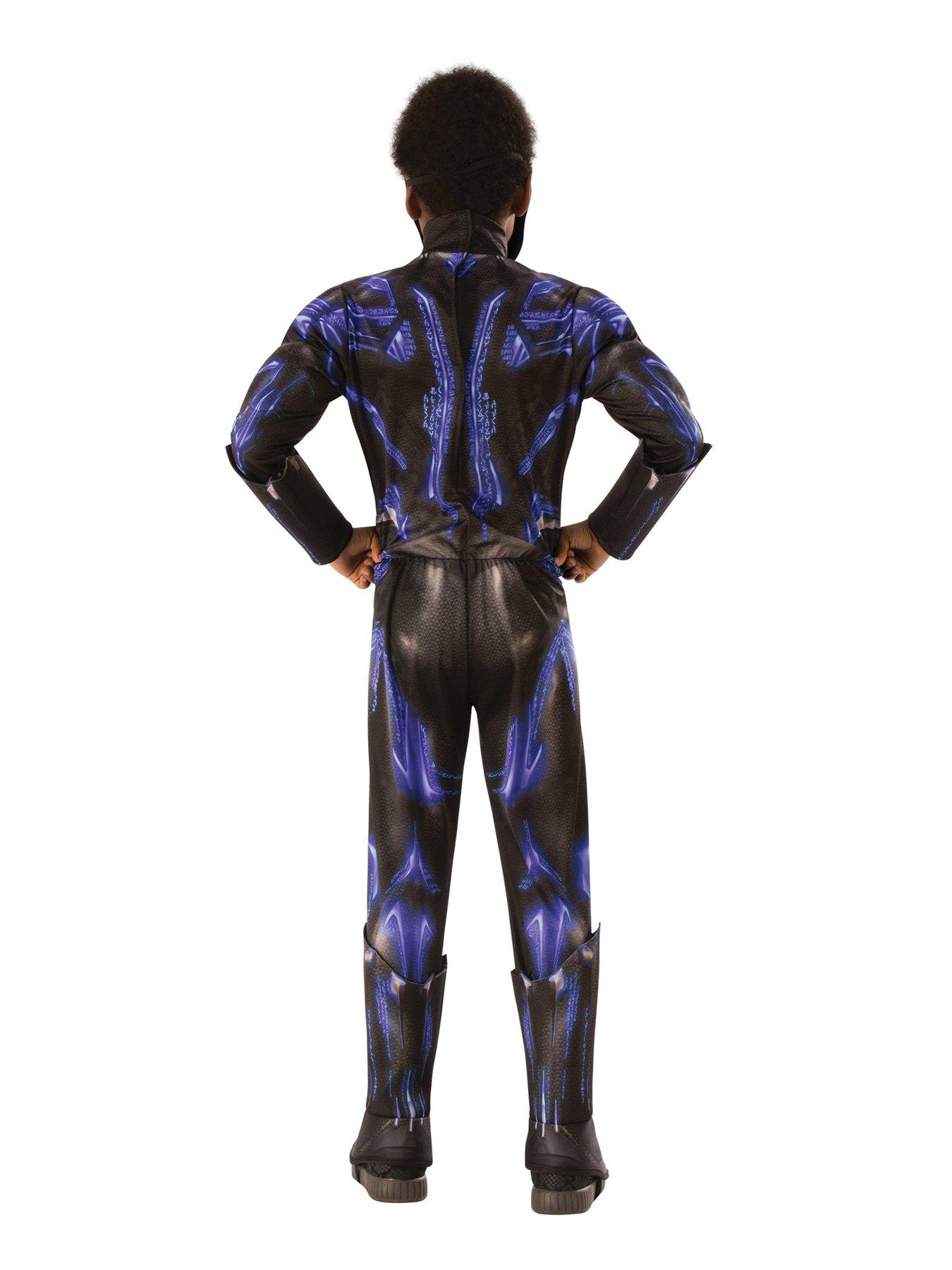 Image 2 of 2 of The Avengers Deluxe Black Panther Battle Suit Child Costume