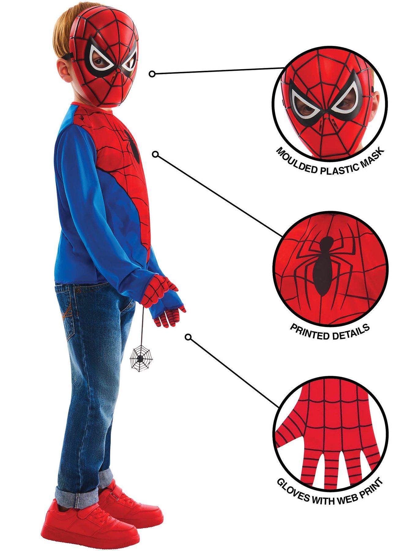 Image 3 of 7 of Spiderman Dress Up Gift Set