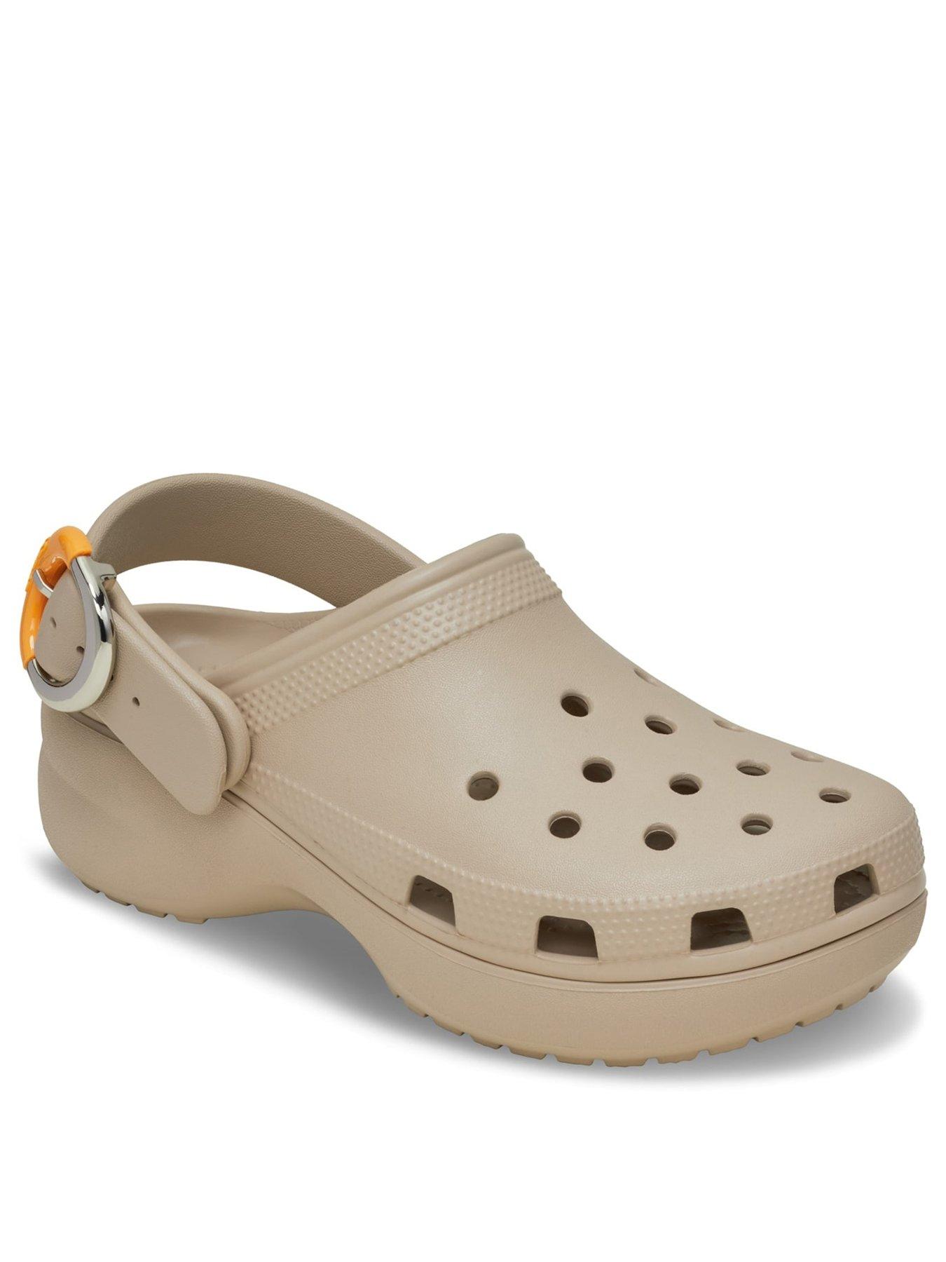 Image 2 of 6 of Crocs Classic Platform Buckle - Dulce
