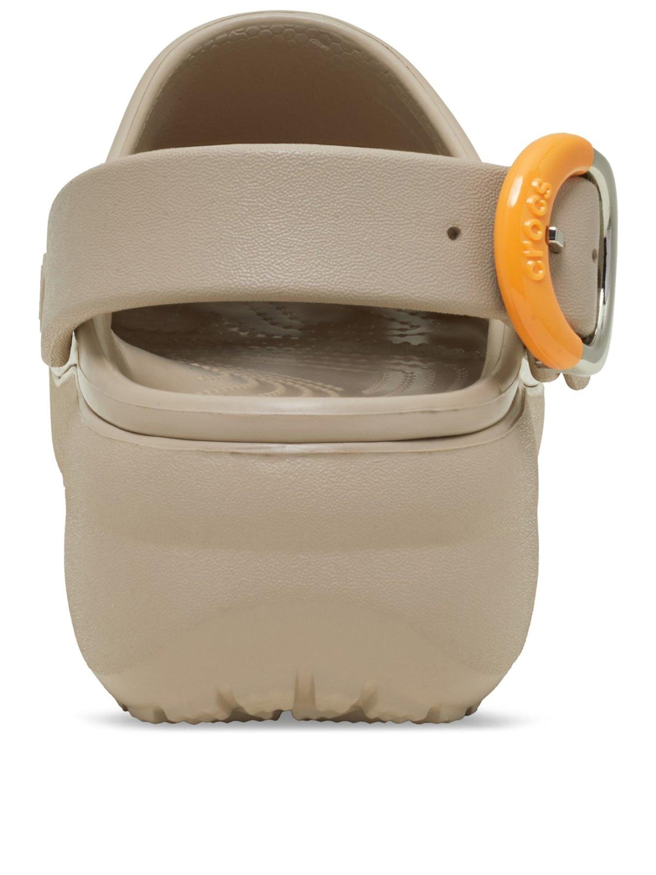 Image 3 of 6 of Crocs Classic Platform Buckle - Dulce
