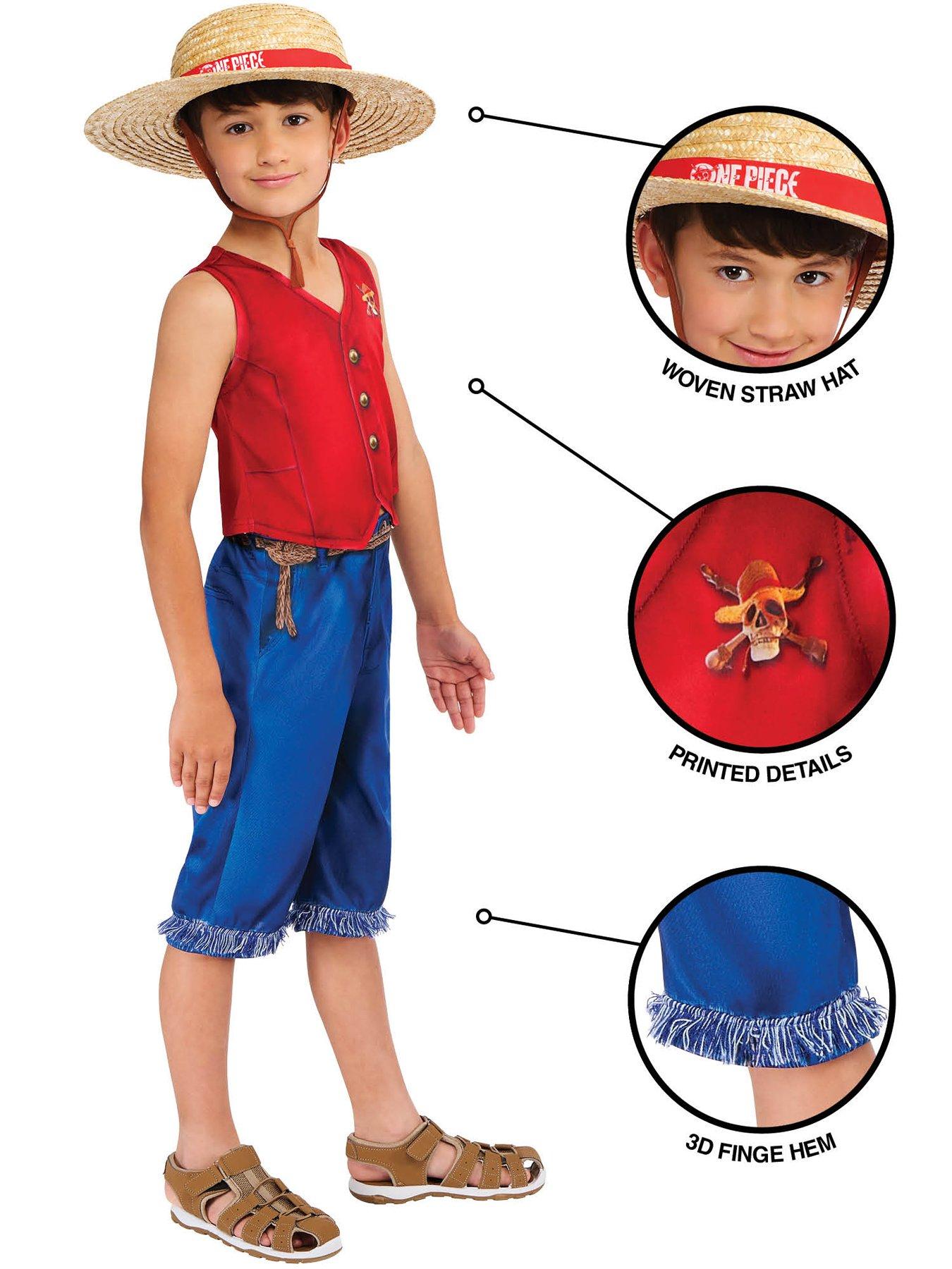 Image 4 of 7 of Monkey D. Luffy Child Costume
