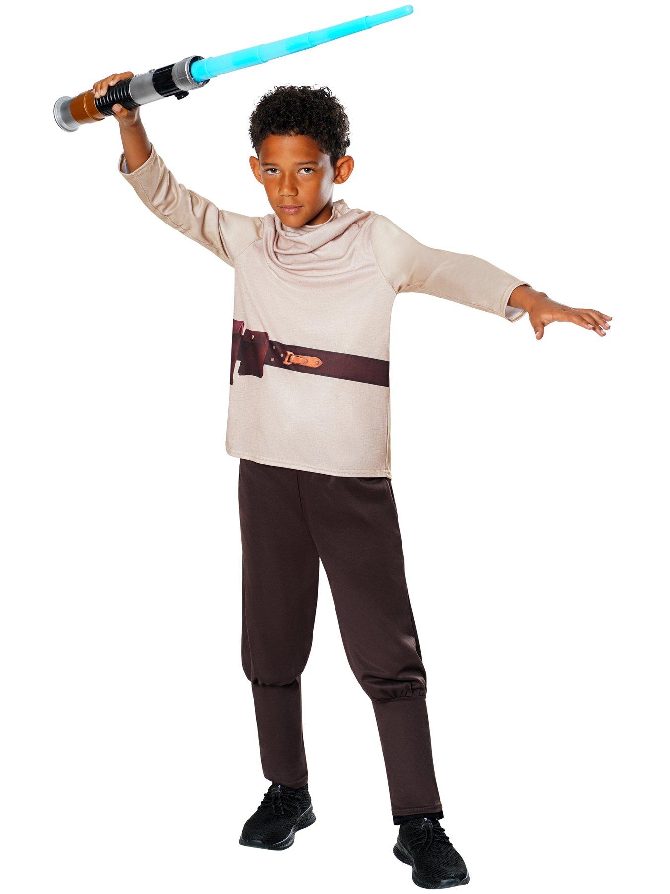 Image 3 of 6 of Star Wars Obi Wan Kenobi Child Costume &amp; Lightsaber