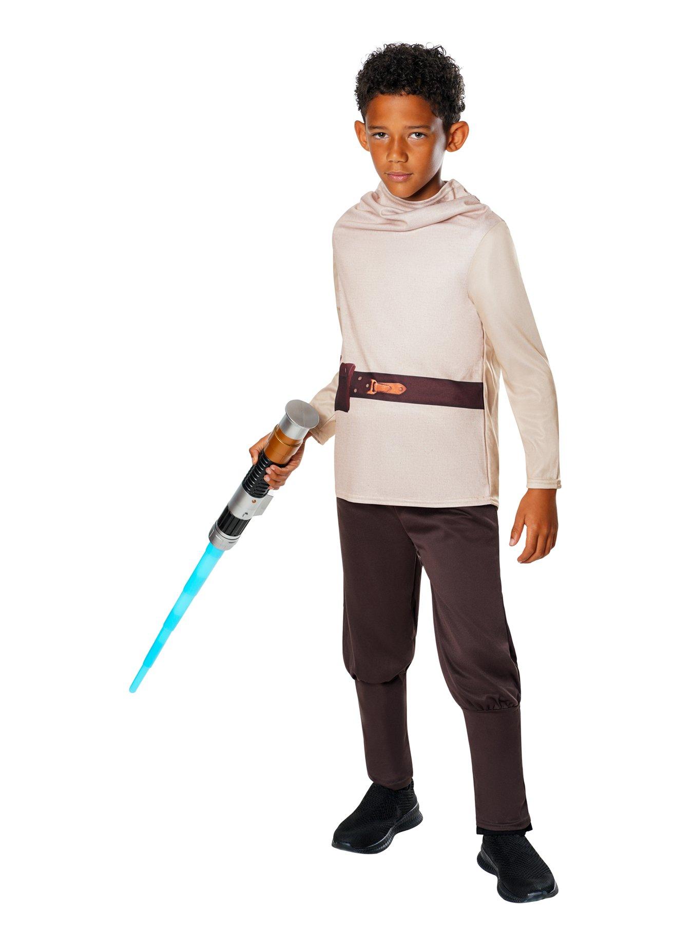 Image 5 of 6 of Star Wars Obi Wan Kenobi Child Costume &amp; Lightsaber
