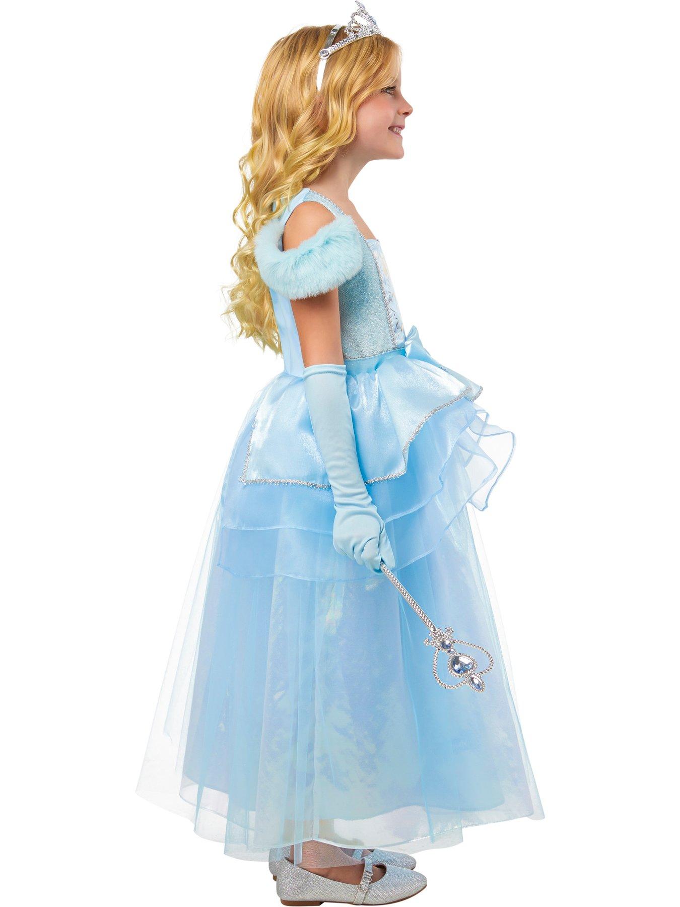 Image 3 of 4 of Blue Princess Child Costume