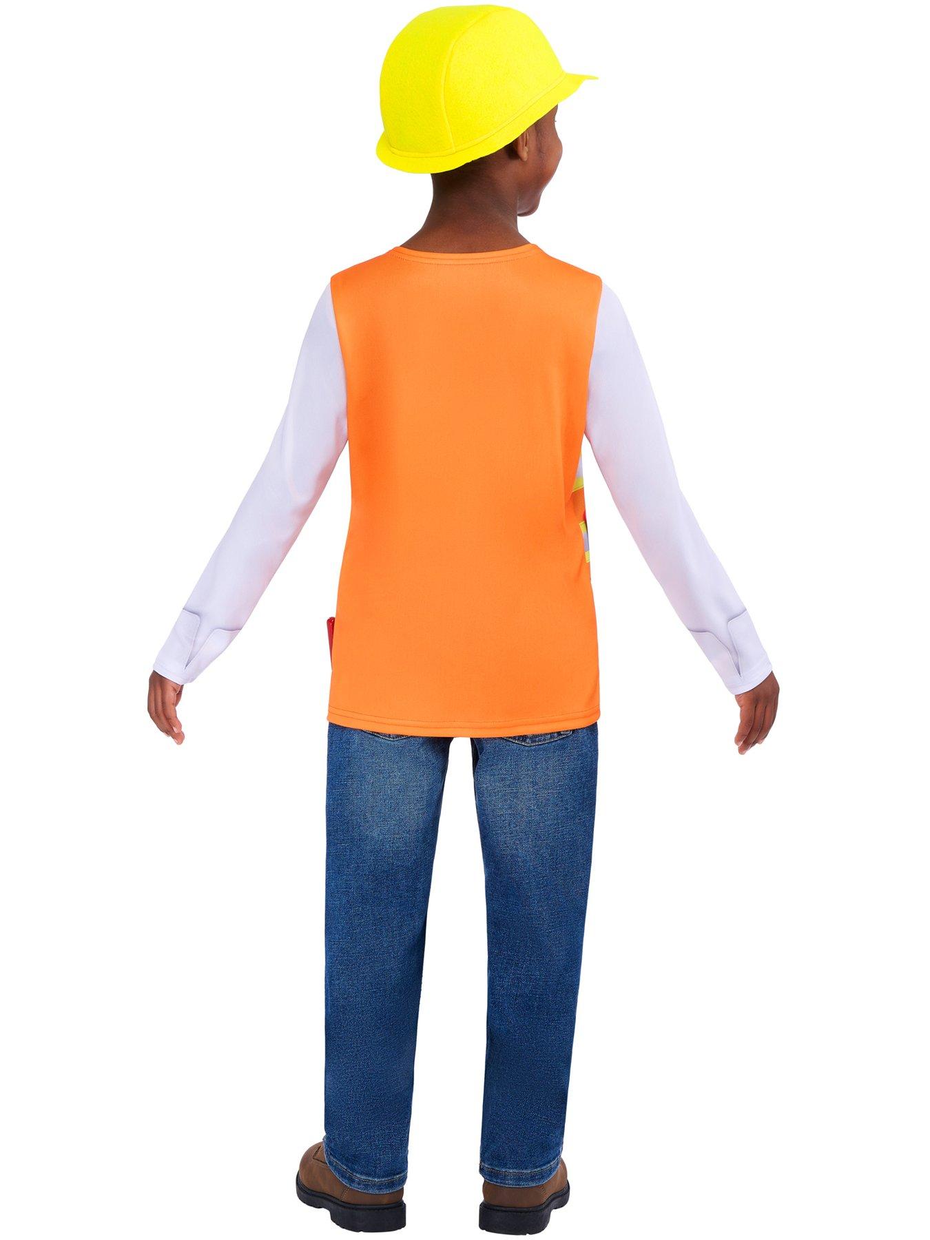 Image 2 of 7 of Construction Worker Child Costume