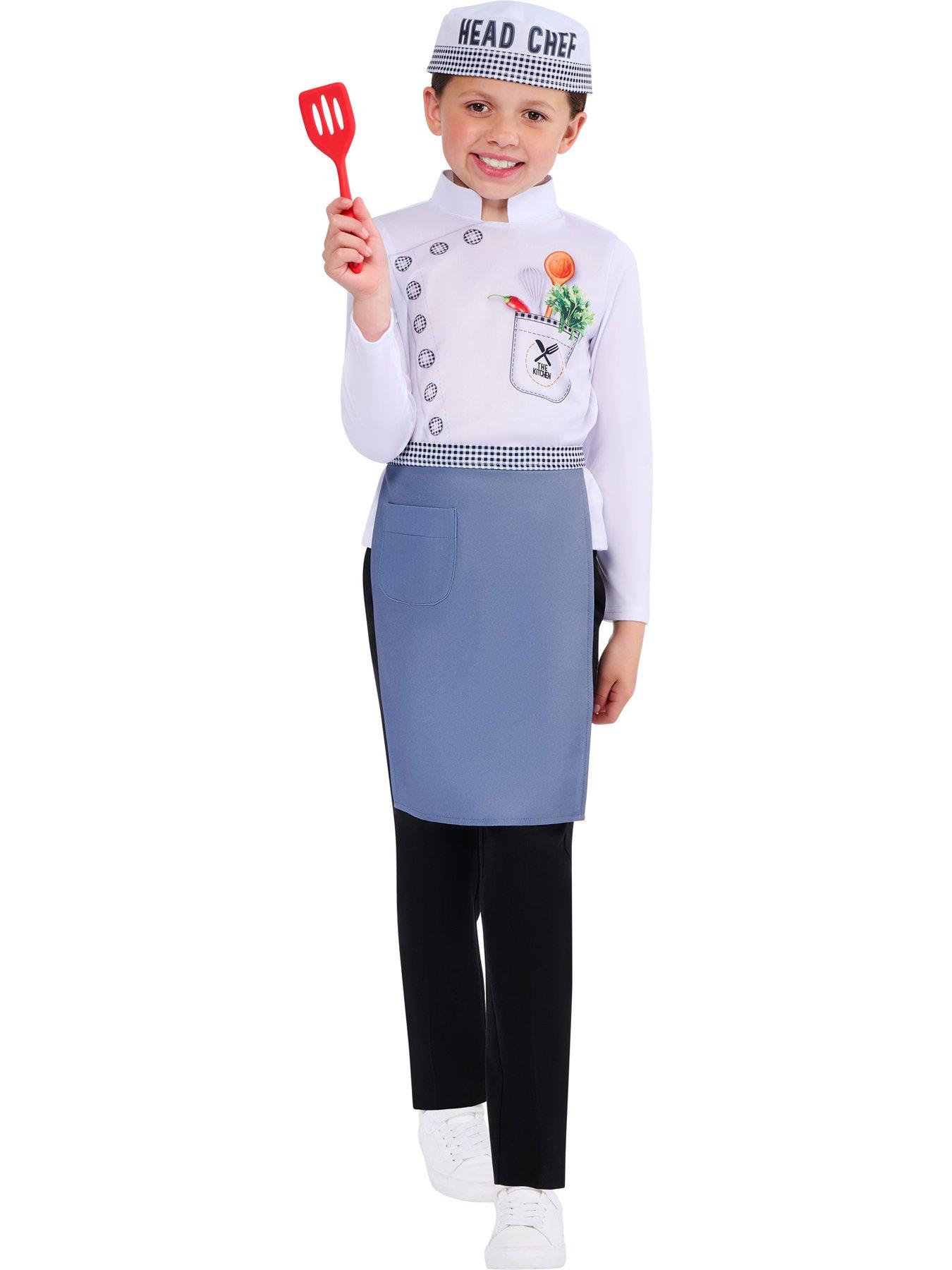 Image 1 of 7 of Modern Chef Child Costume