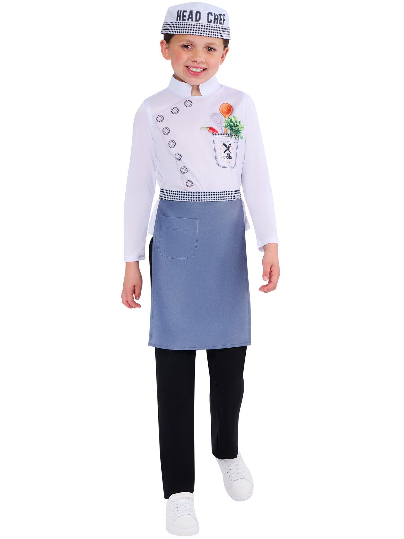 Image 3 of 7 of Modern Chef Child Costume