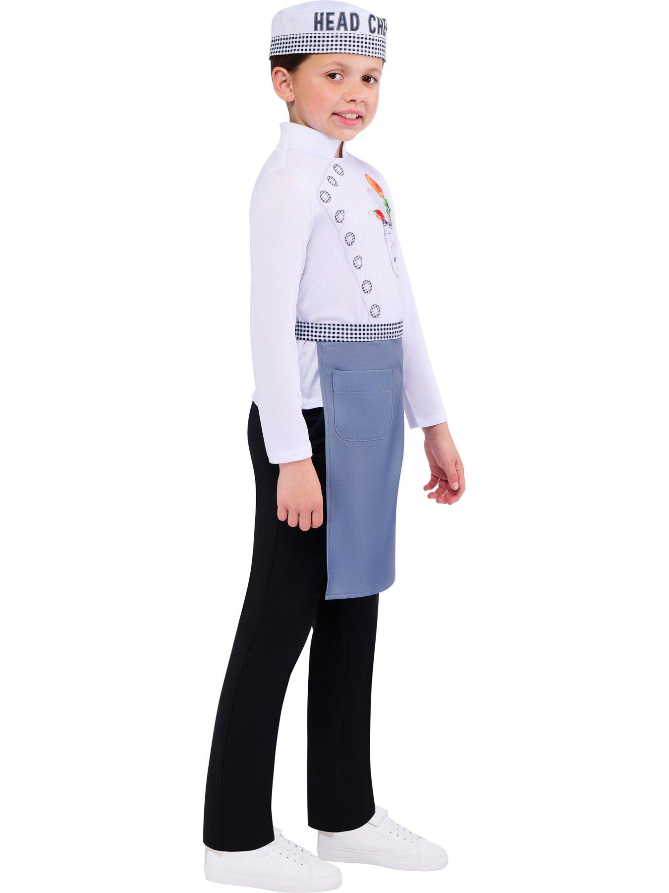 Image 4 of 7 of Modern Chef Child Costume