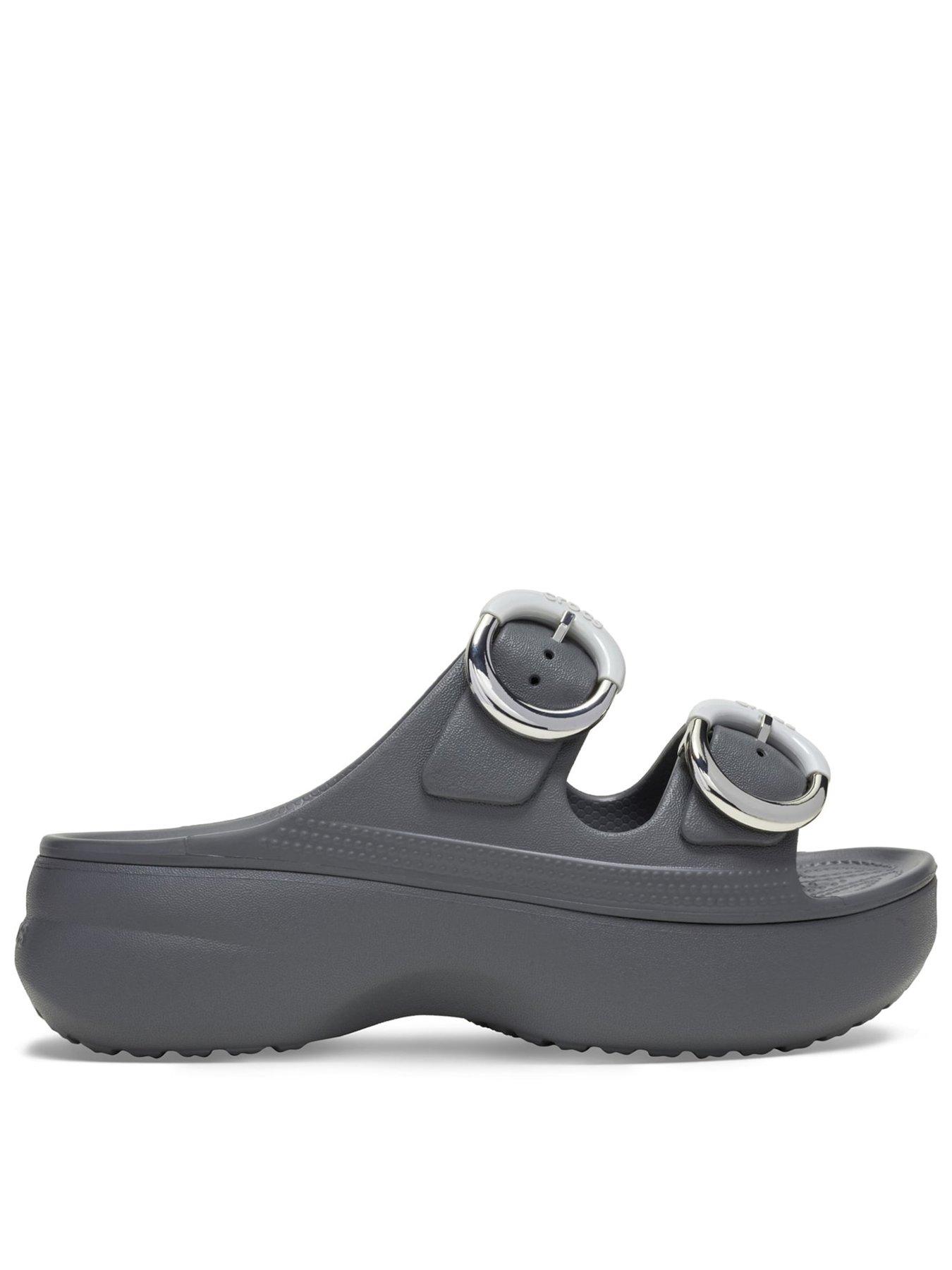 Crocs Saturday Platform Buckle - Carbon