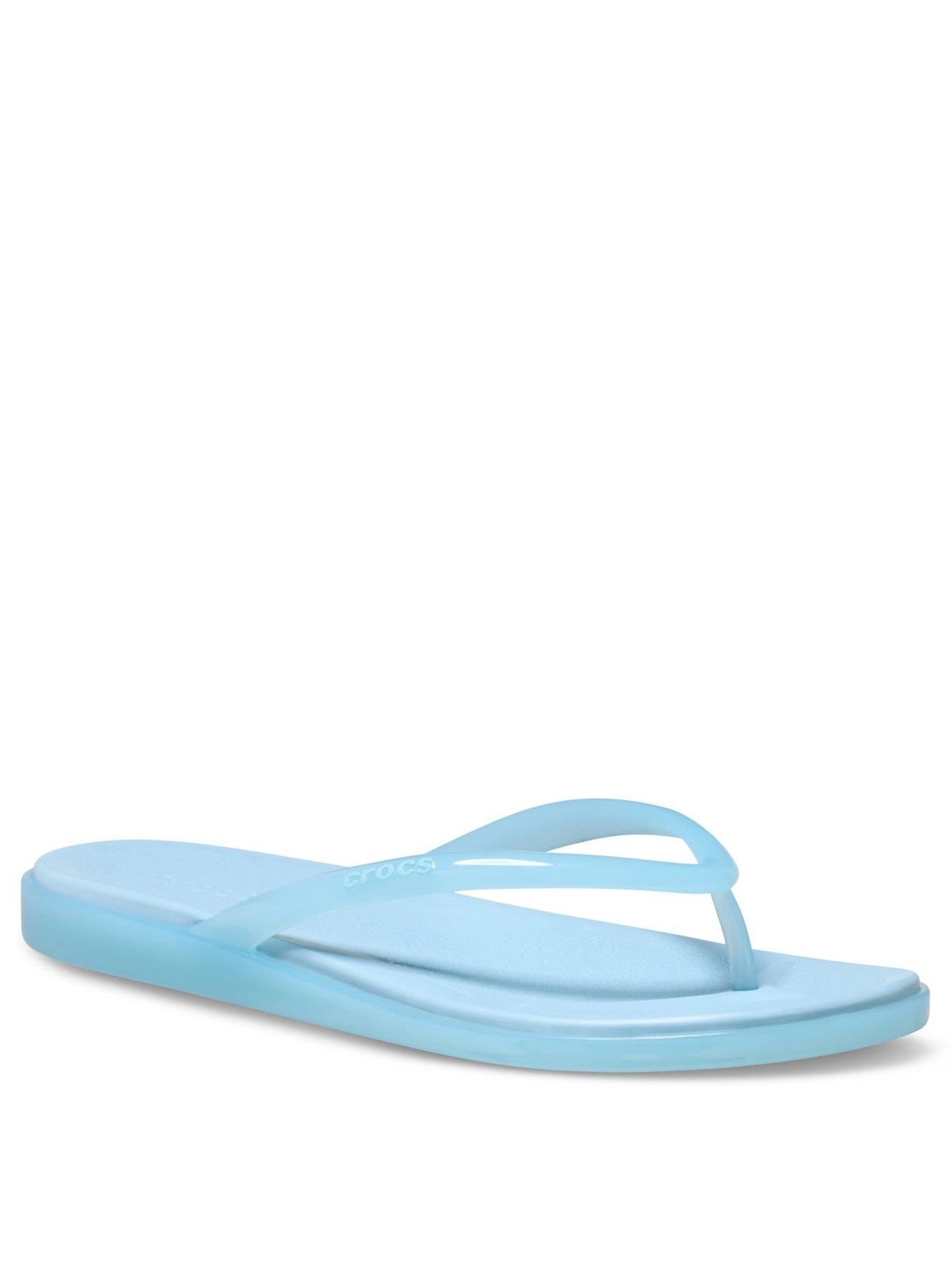 Image 2 of 6 of Crocs Miami Round Toe Jelly - Blue