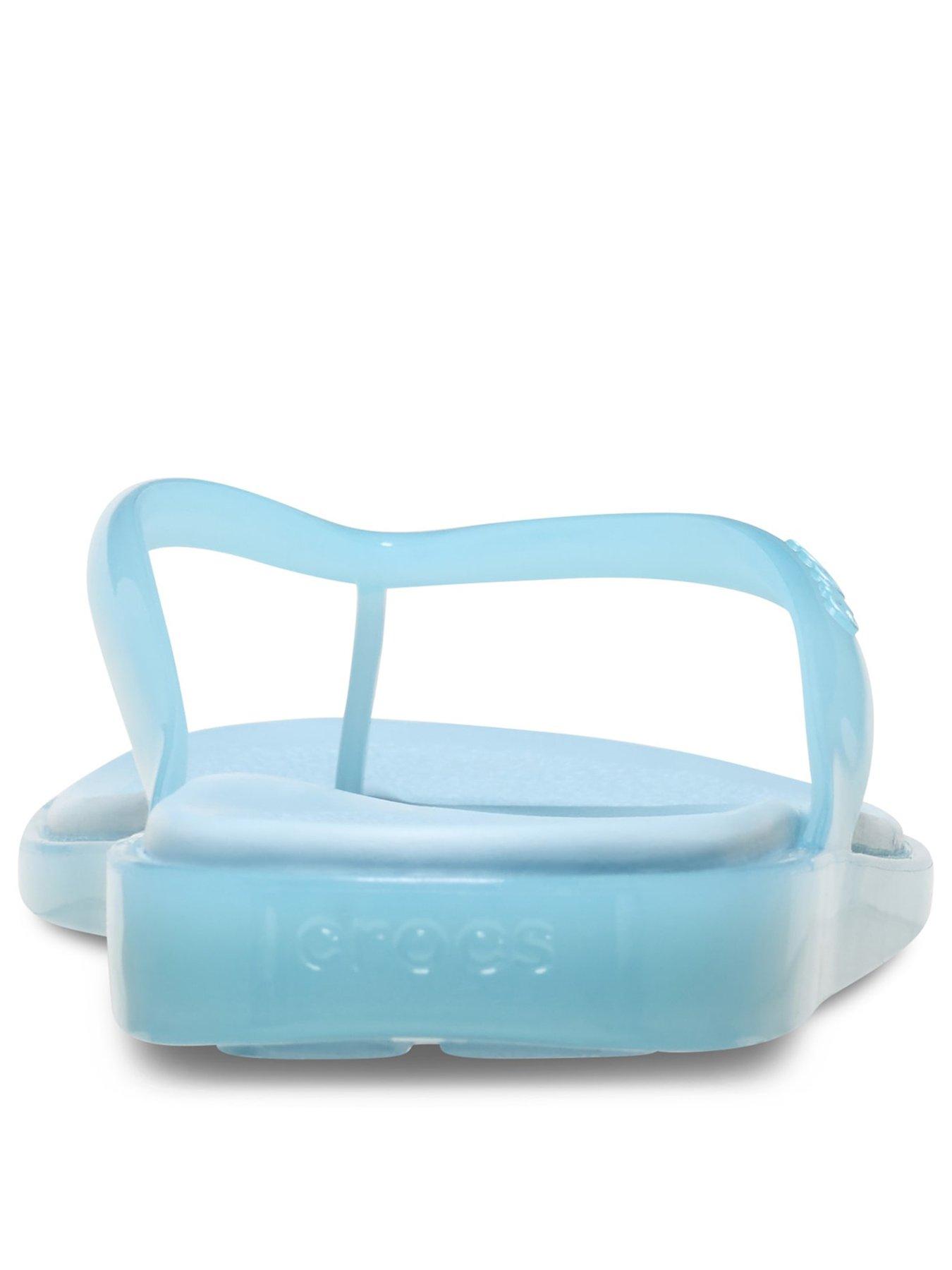 Image 3 of 6 of Crocs Miami Round Toe Jelly - Blue